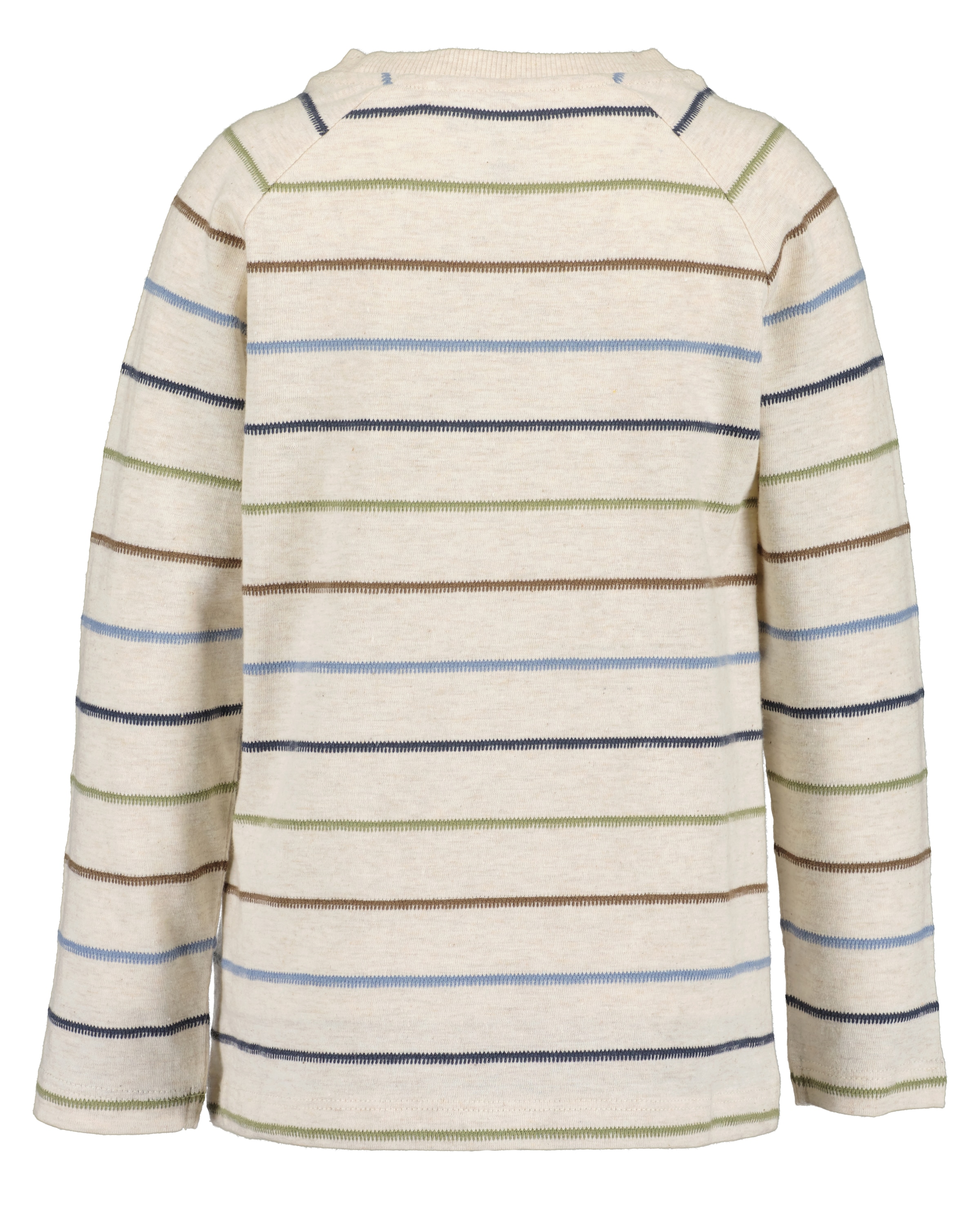 Blue Seven Langarmshirt im Ringellook mit aufgesetzter Brusttasche