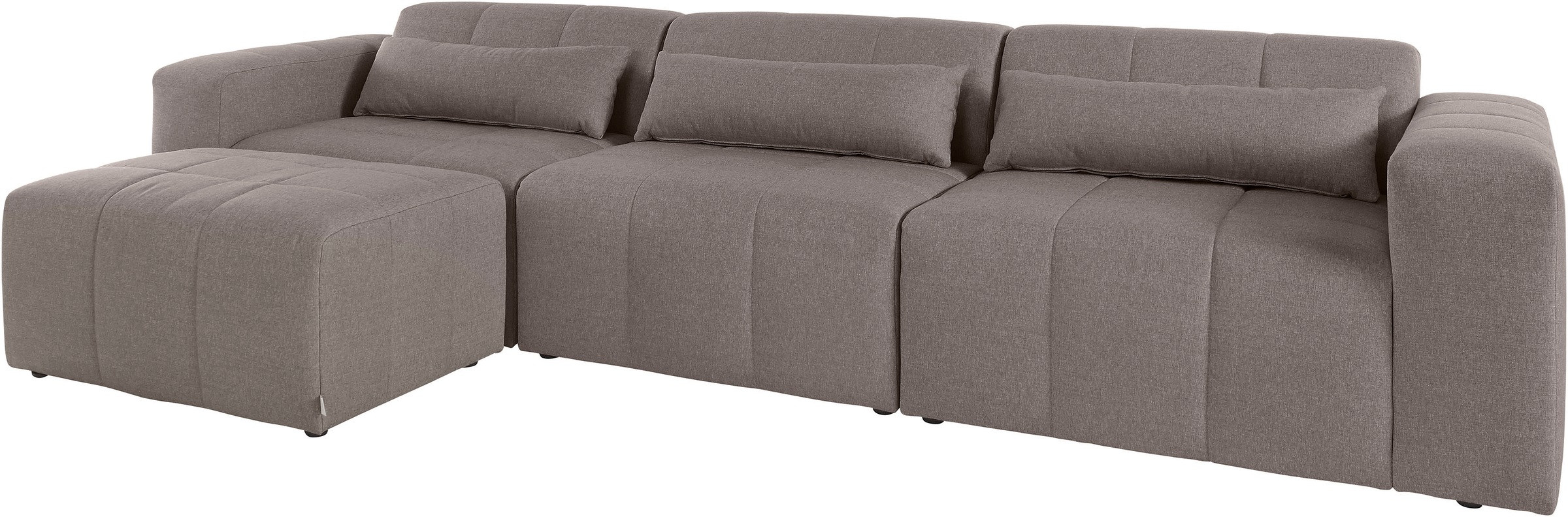 LeGer Home by Lena Gercke Ecksofa »Maileen L-Form«, Modulsofa, bestehend aus 4 Modulen, Farben mixbar