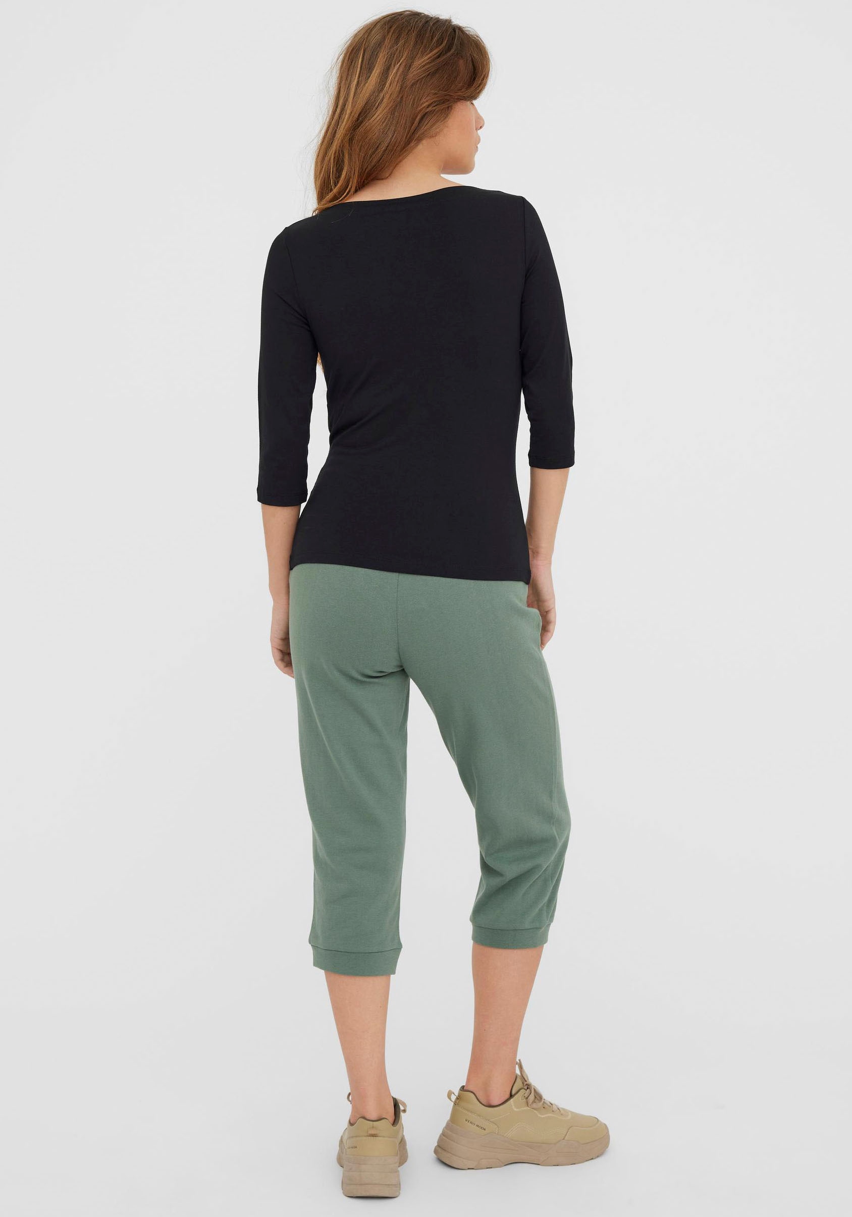 Vero Moda 3/4-Arm-Shirt »VMPANDA MODAL 3/4 TOP JRS NOOS« Baumwollmischung, regular fit