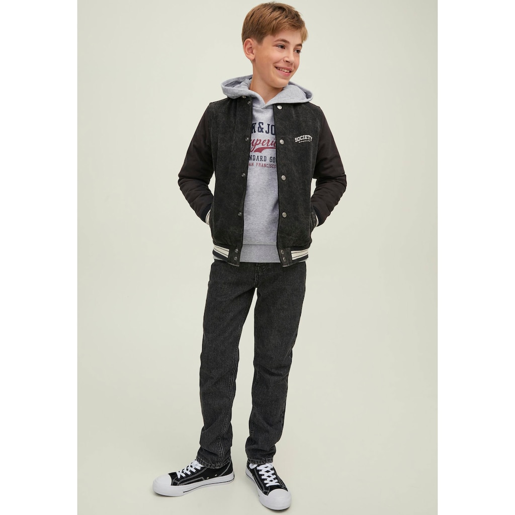 Jack & Jones Junior Kapuzensweatshirt »JJELOGO SWEAT HOOD 2 COL 22/23 NOOS JNR«