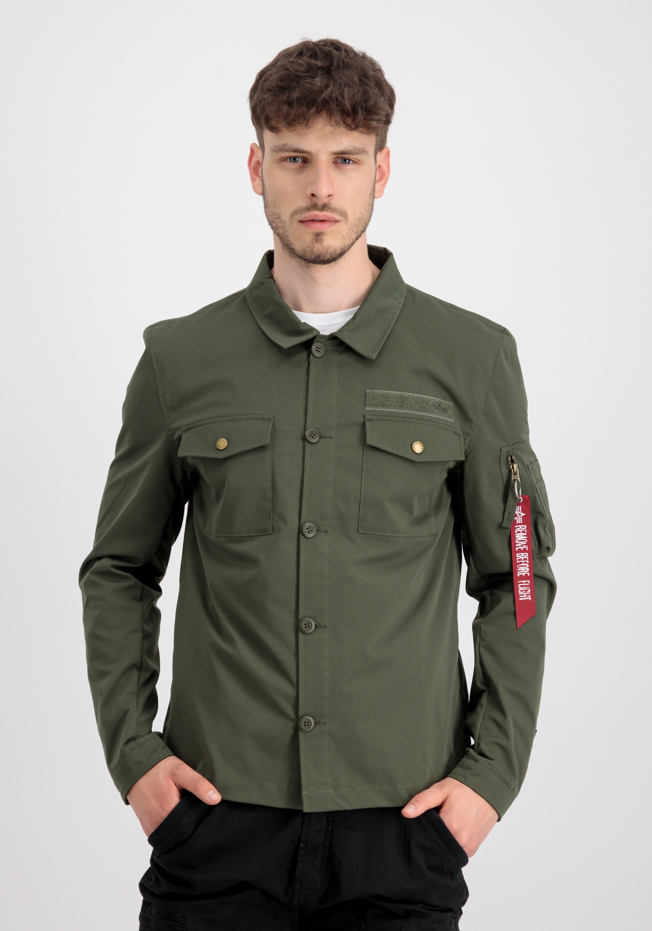 Alpha Industries Hemdjacke »Alpha Overshirt«