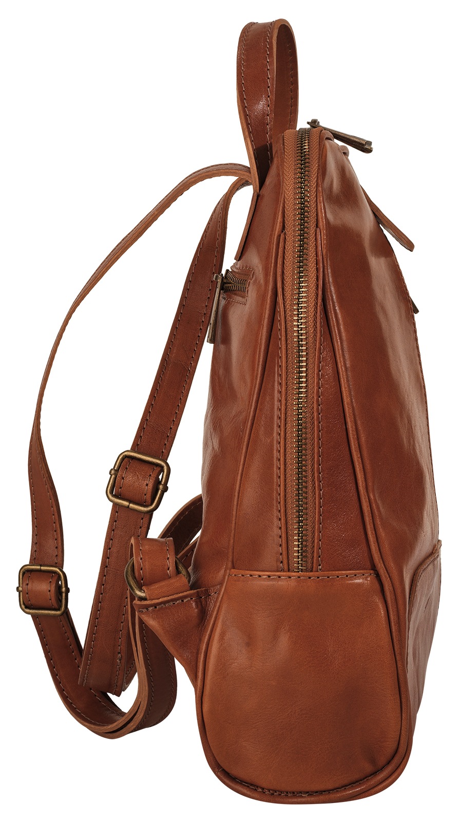 Piké Tagesrucksack, echt Leder, Made in Italy