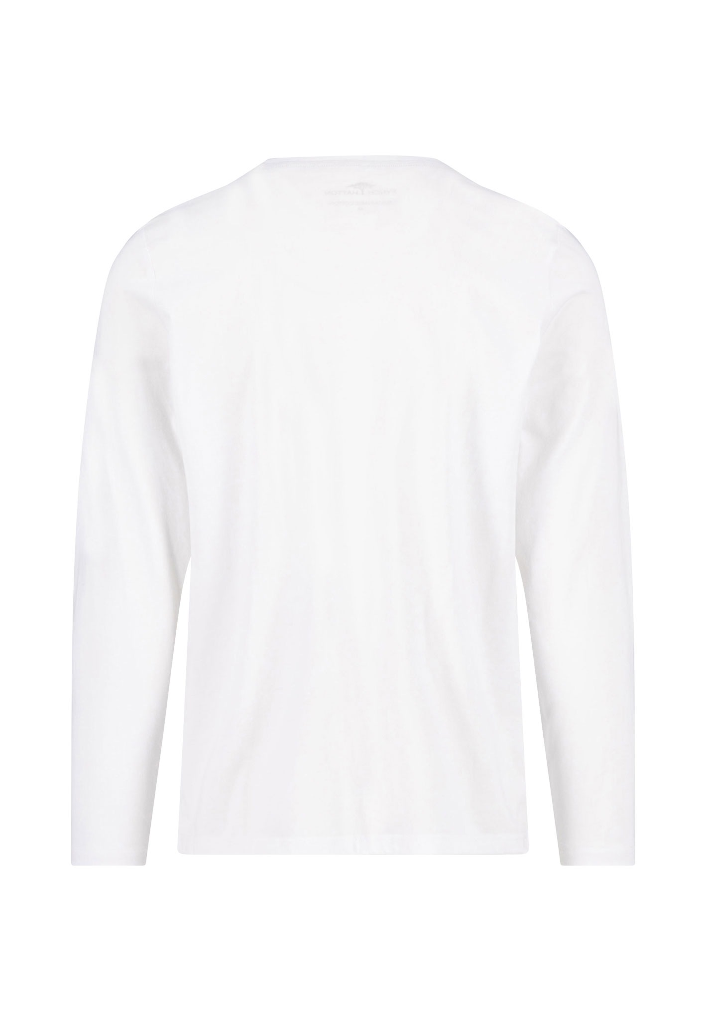 FYNCH-HATTON Langarmshirt mit Logo Stickerei