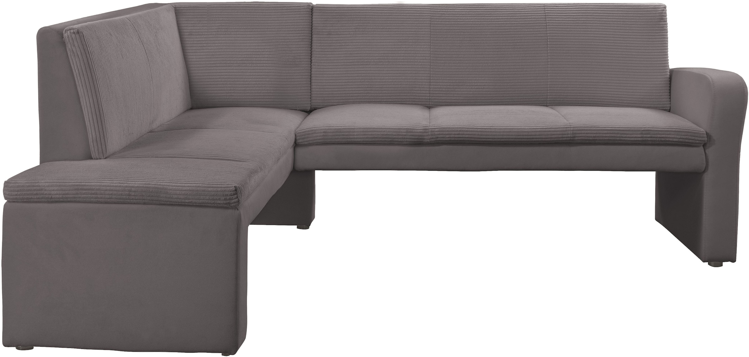 exxpo - sofa fashion Eckbank »Cortado, elegant und modern mit hohem Sitzkomfort« hohe Bodenfreiheit, schöne Detailverarbeitung, wahlweise Lederbezug