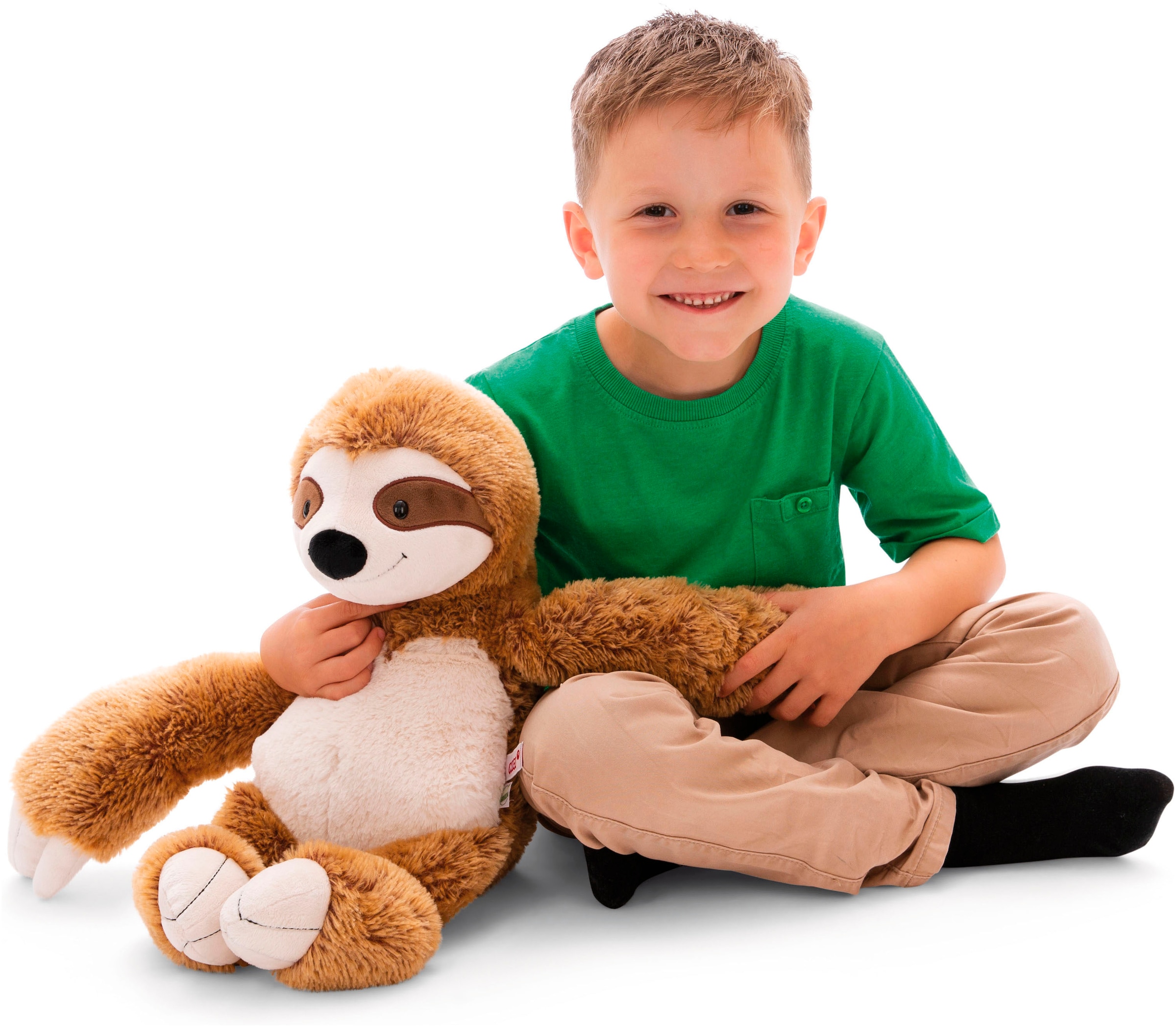 Nici Kuscheltier »Faultier Slobby, 50 cm«, schlenkernd
