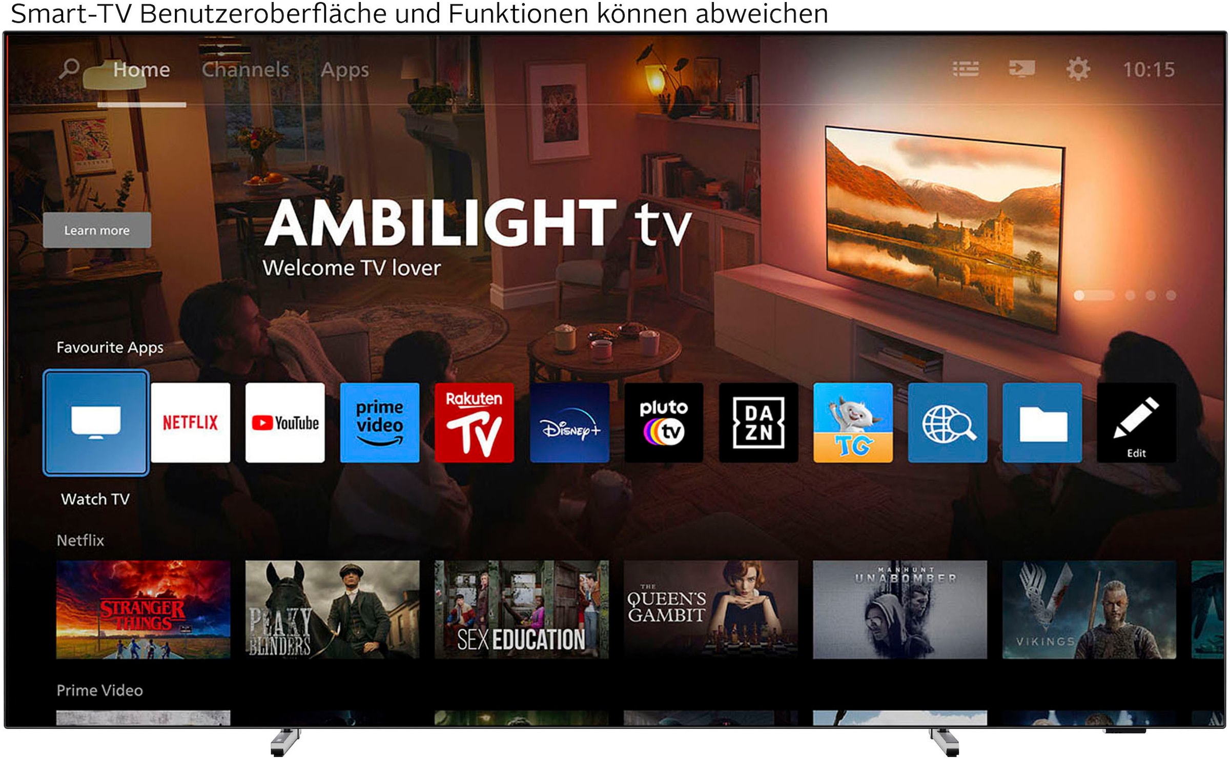 Philips OLED-Fernseher »55OLED759/12«, 4K Ultra HD, Smart-TV