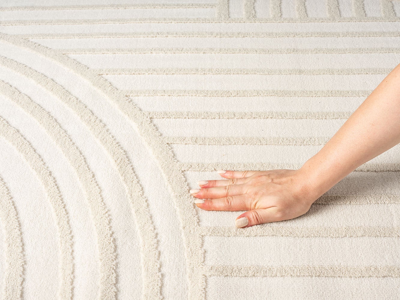 s.Oliver Teppich »Cilla, besondere Form, modernes Design, dichte Qualität« rechteckig 11 mm Höhe Woll-Look, Skandi, Boho, leichter Glanz, Wohnzimmer, Schlafzimmer