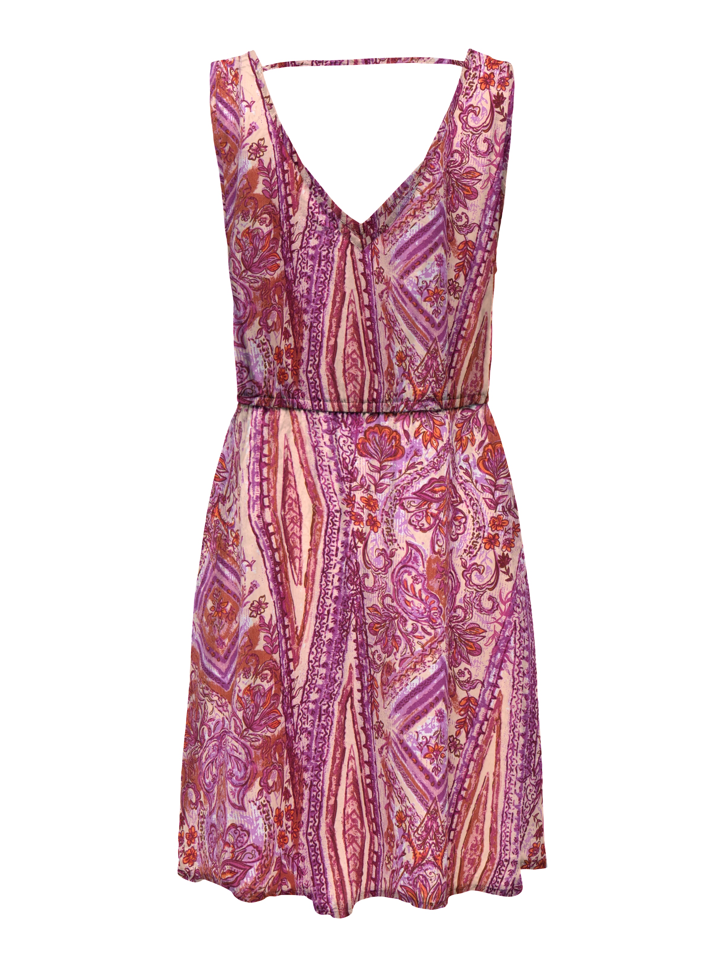 ONLY Minikleid »ONLNOVA LIFE VIS SARA STRING DRESS AOP«, Sommerkleid