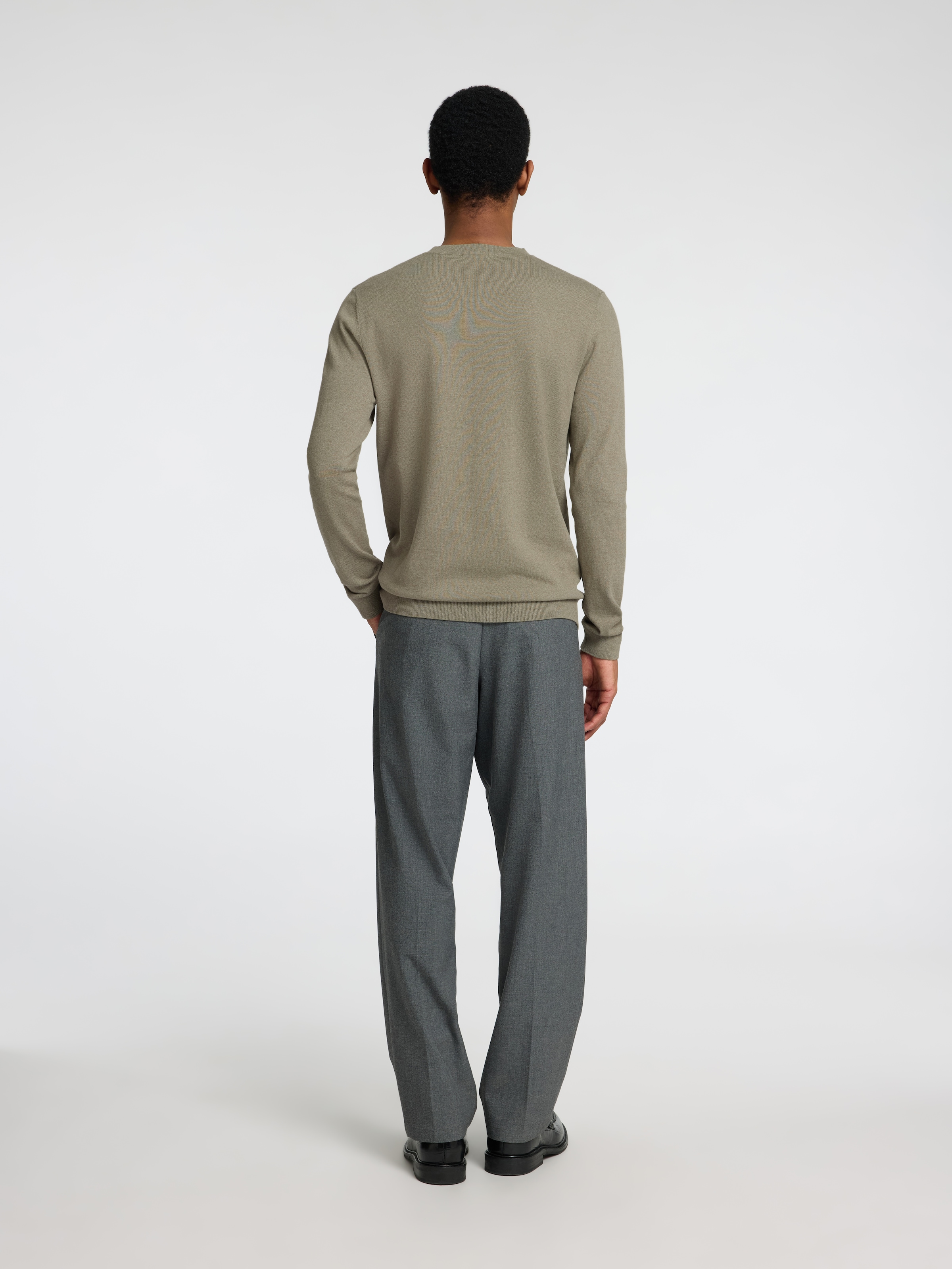 SELECTED HOMME Strickpullover »SLHBERG CREW NECK NOOS«