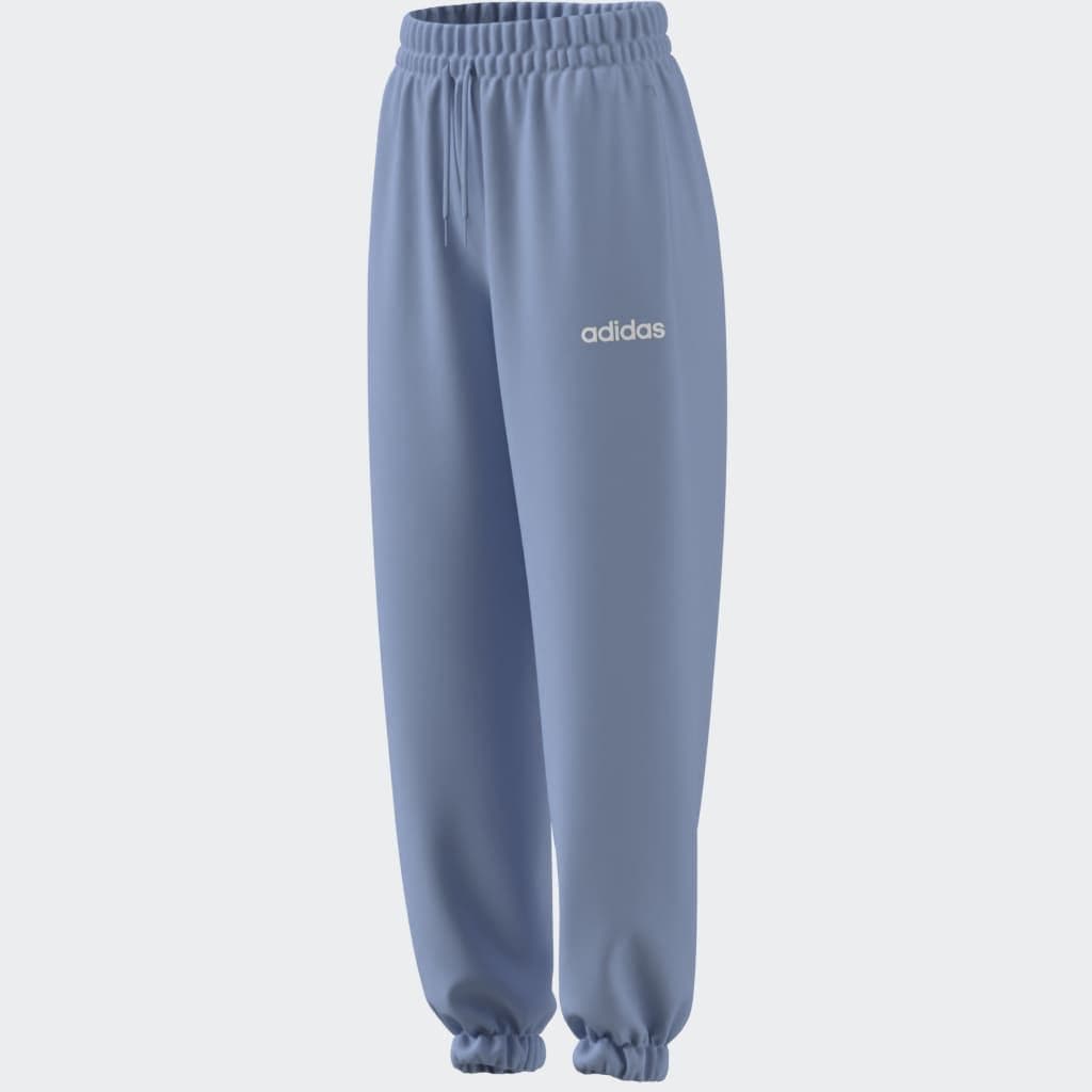 adidas Sportswear Sporthose »W LIN FT CF PT«, (1 tlg.), Locker geschnitten, hoher Bund, aus weichem French Terry