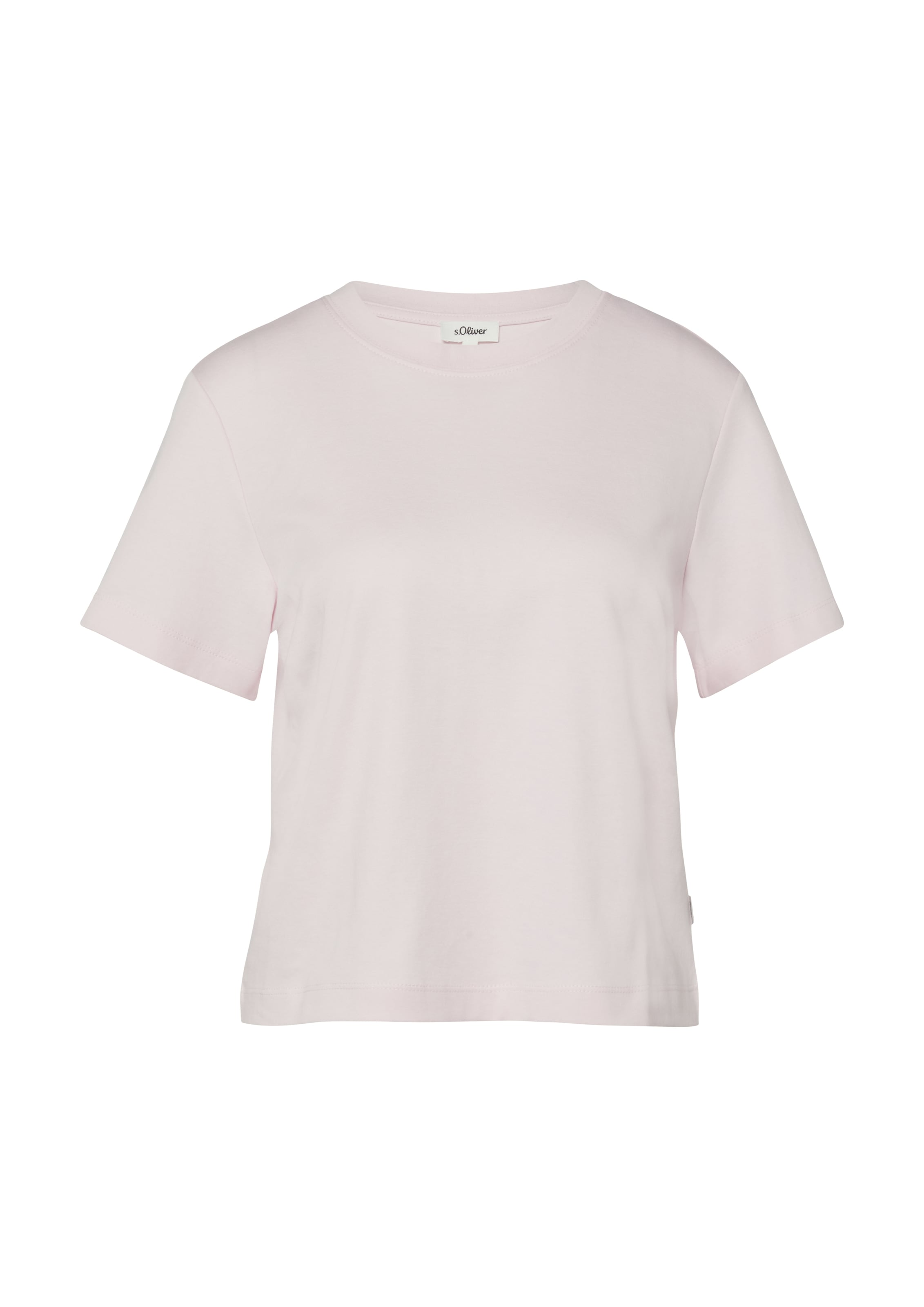 s.Oliver T-Shirt Sommershirt unifarben