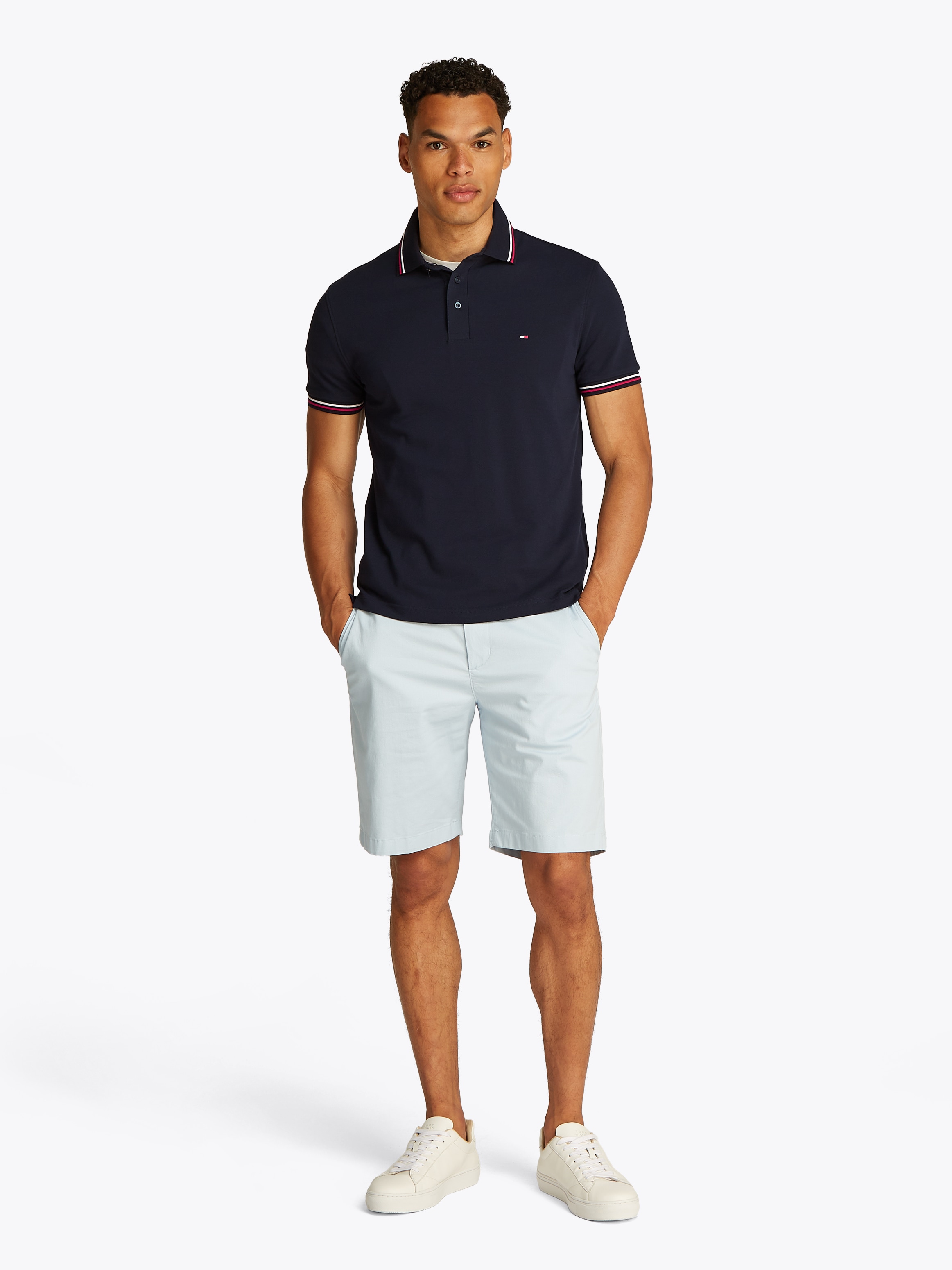 Tommy Hilfiger Poloshirt »TIPPED SLIM FIT POLO«, mit Kontrast-Details