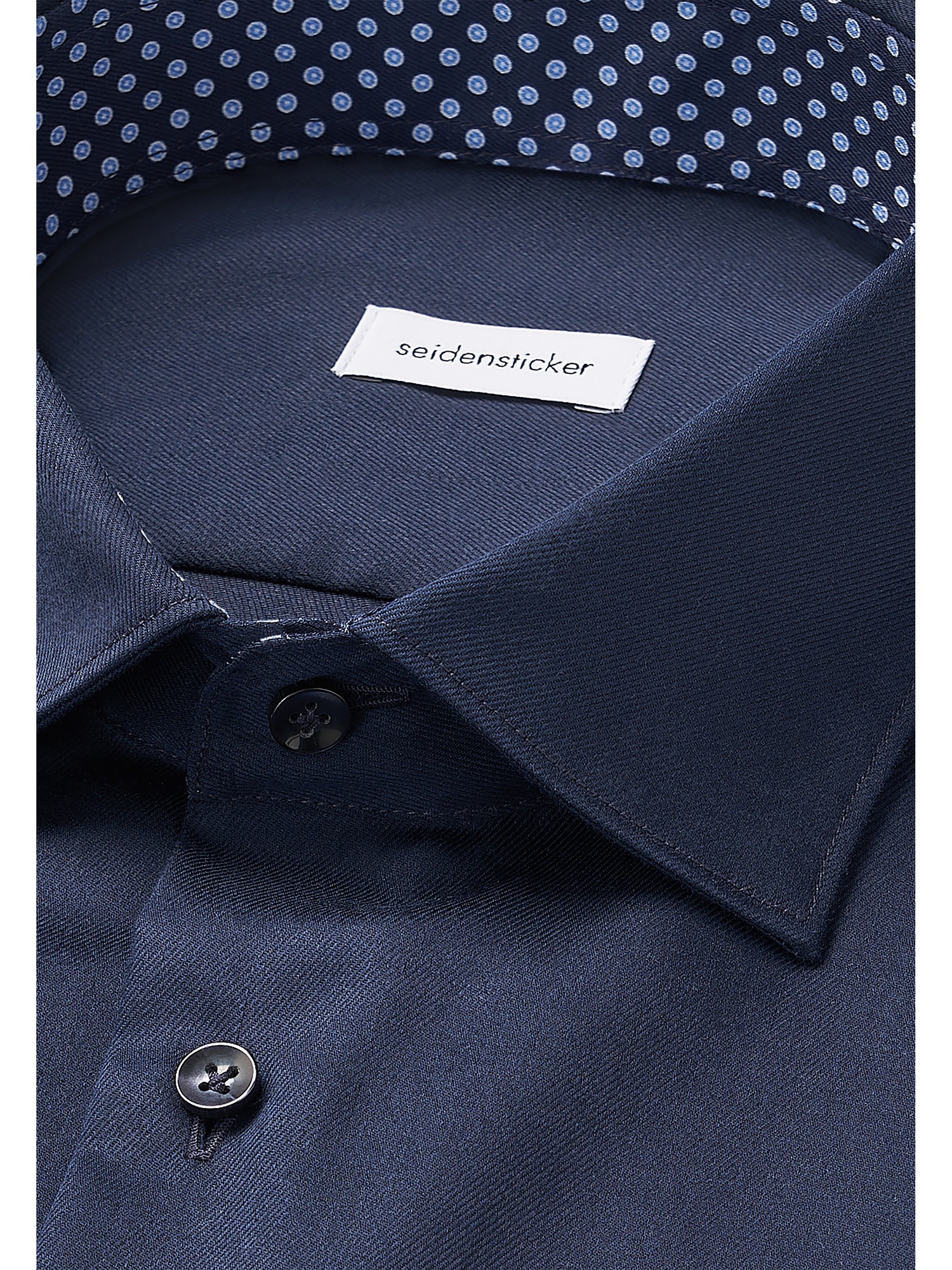 seidensticker Businesshemd »Schwarze Rose« Slim 1/1 Kentkragen Uni