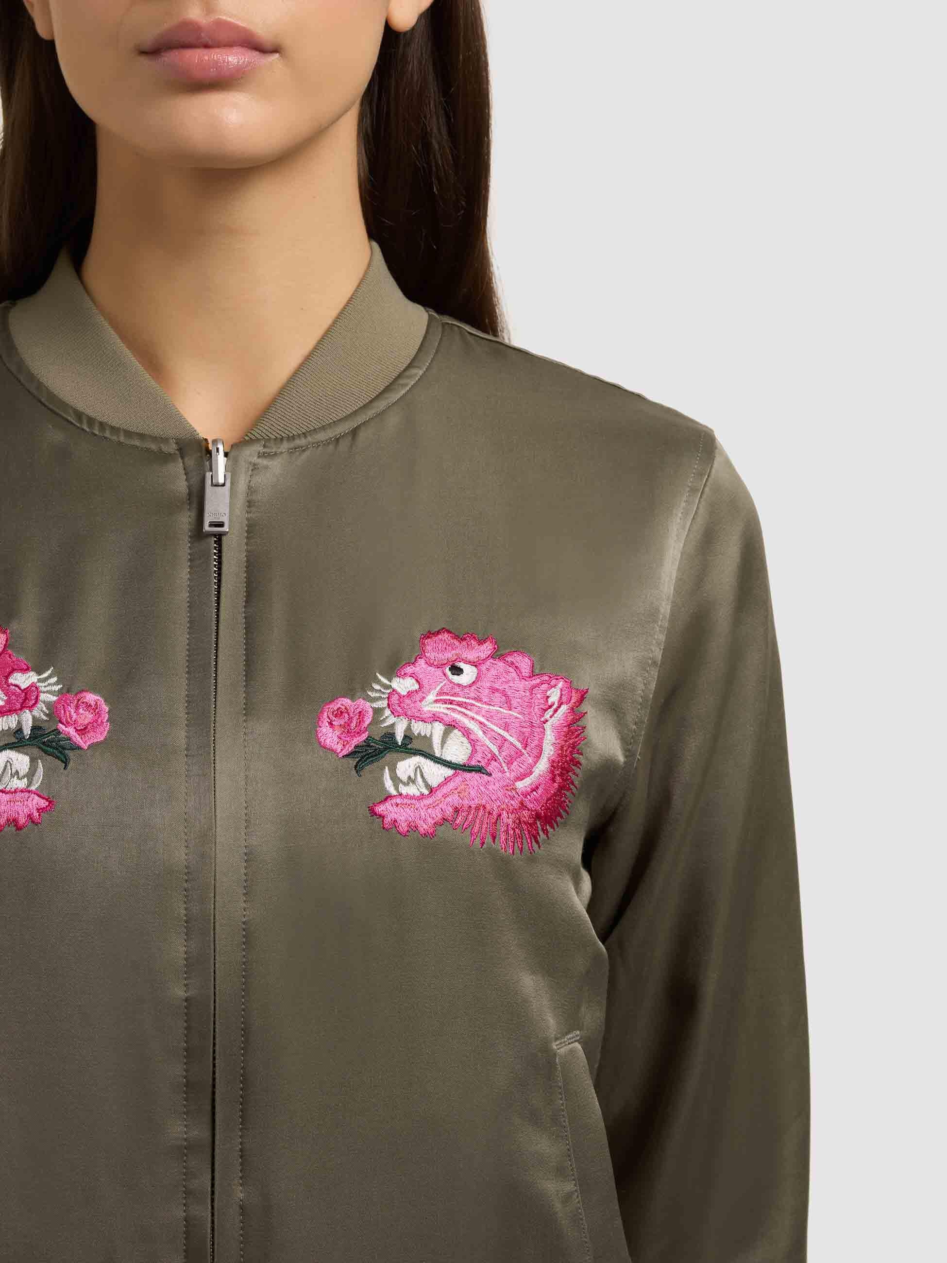 khujo Cargojacke »Collegejacke Ruby« ohne Kapuze Wendejacke im Bomberjacken-Style