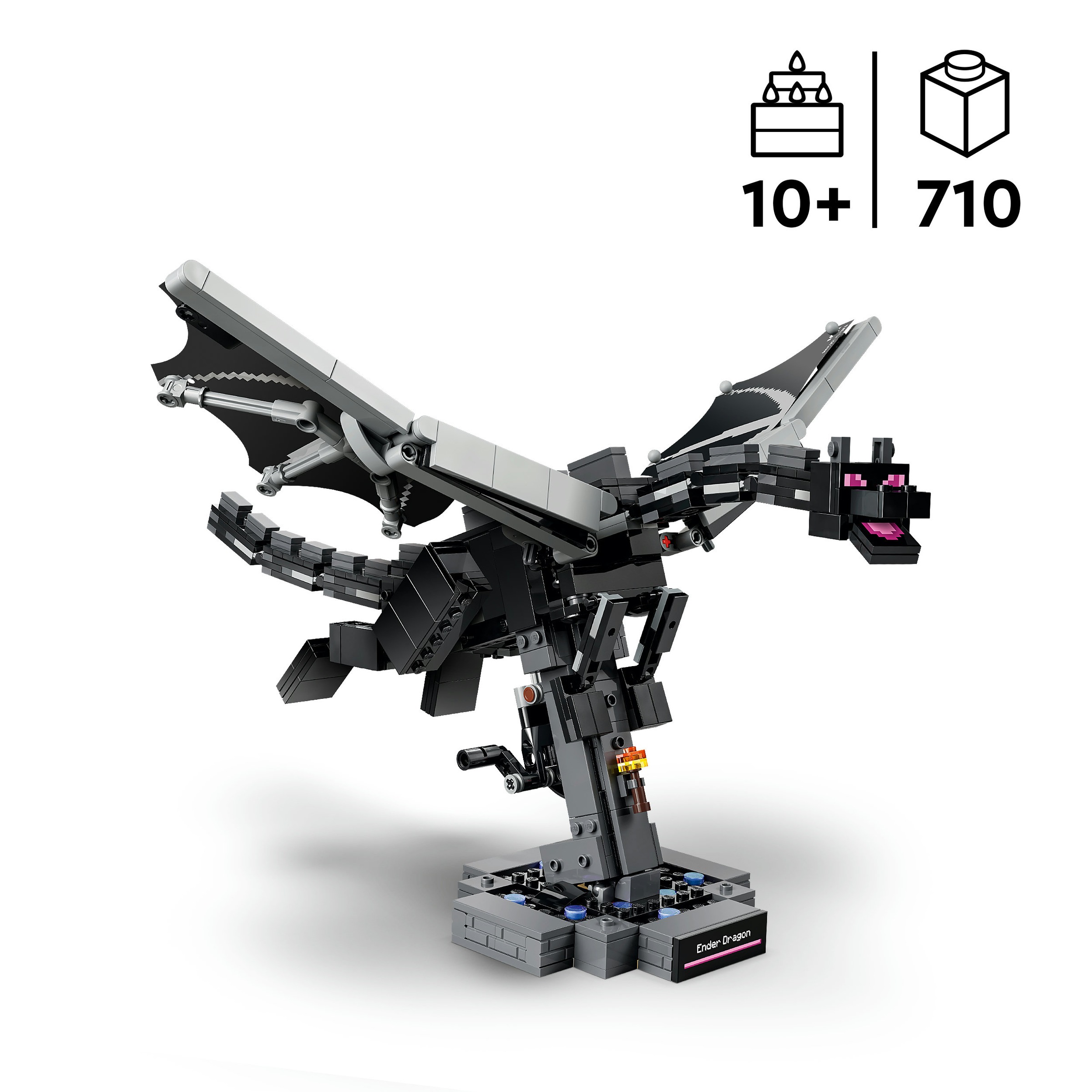 LEGO® Konstruktionsspielsteine »Der Enderdrache (21595), LEGO Minecraft« Made in Europe