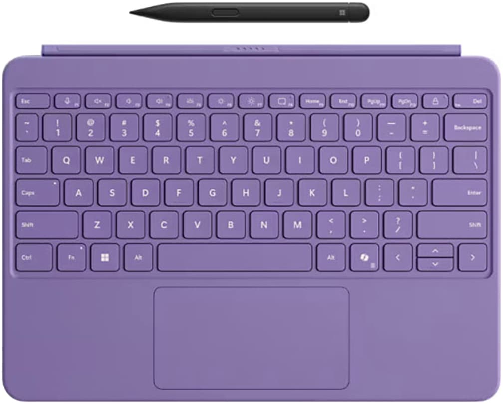 Microsoft Tastatur mit Touchpad »Surface Pro 12 Zoll mit Slim Pen«, (Multimedia-Tasten-Fn-Tasten-Touchpad-Funktionstasten)