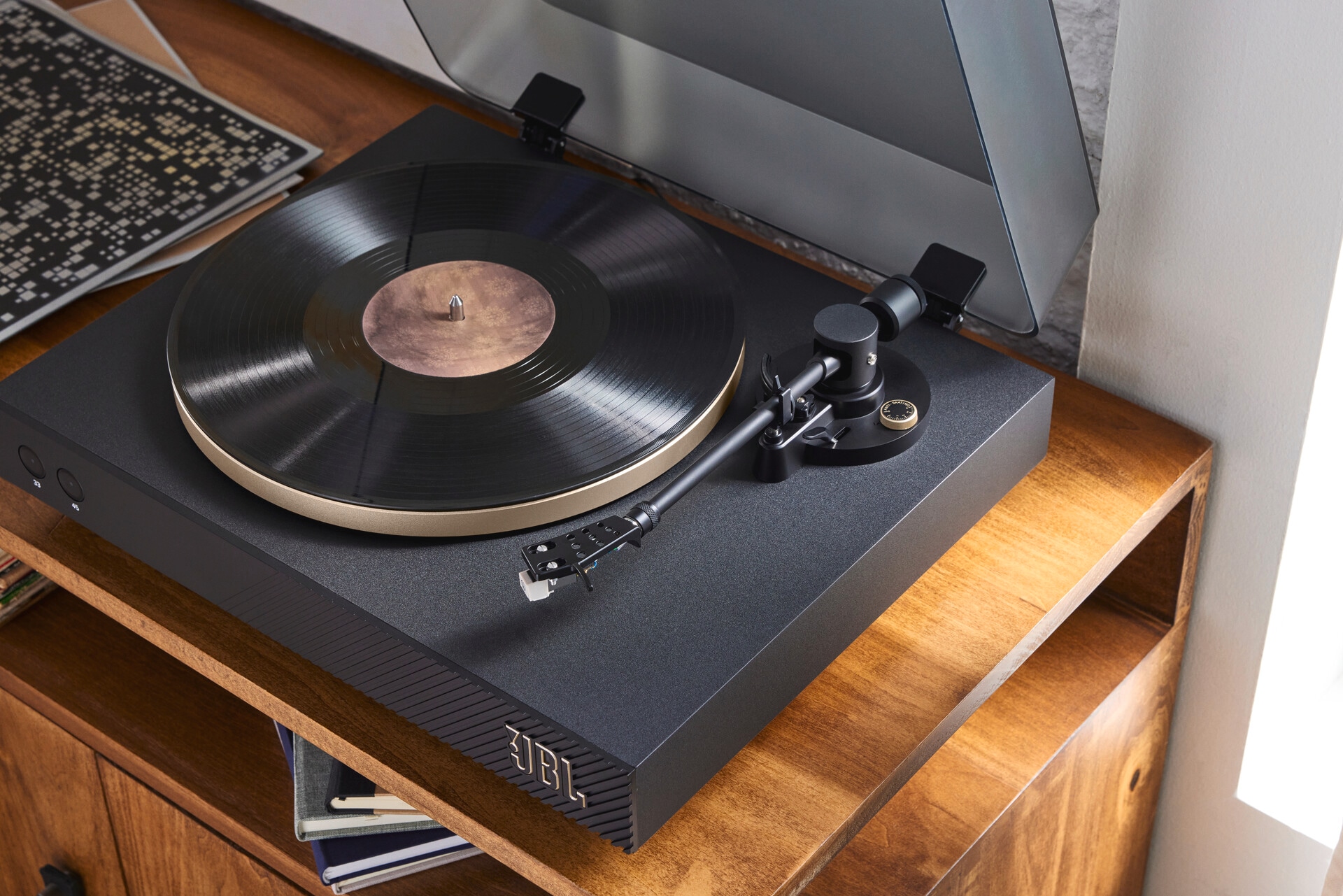 JBL Plattenspieler »Spinner Bluetooth Turntable«, Bluetooth 5.2 mit aptX HD