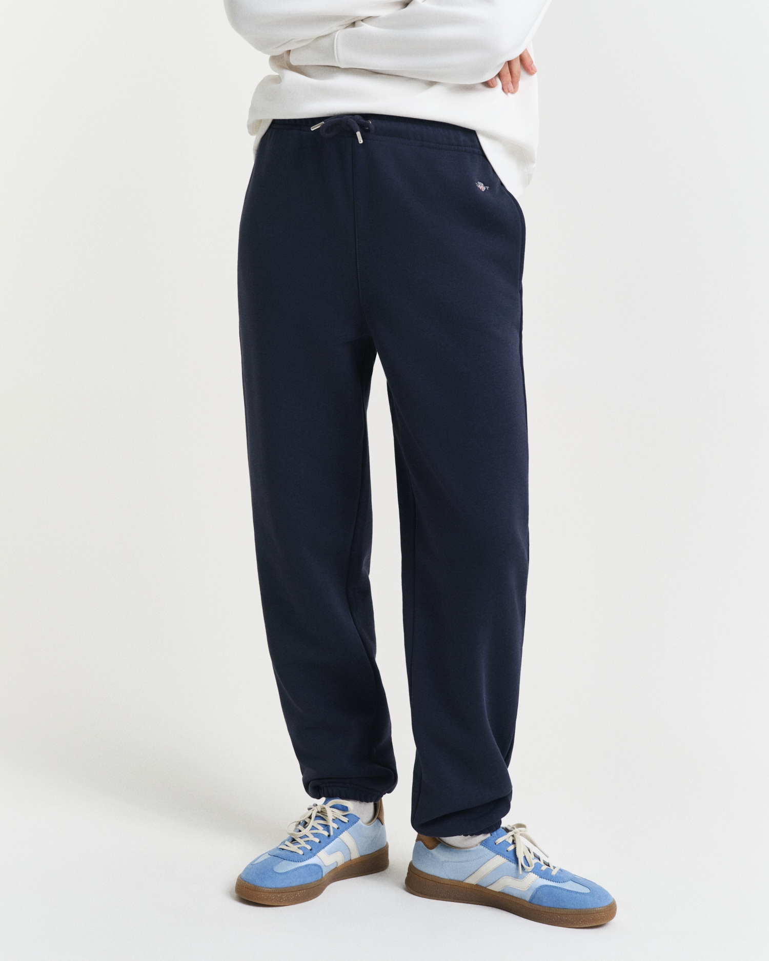 Gant Sweathose »REG SHIELD SWEATPANTS«, Elastischer Bund mit Kordelzugbund