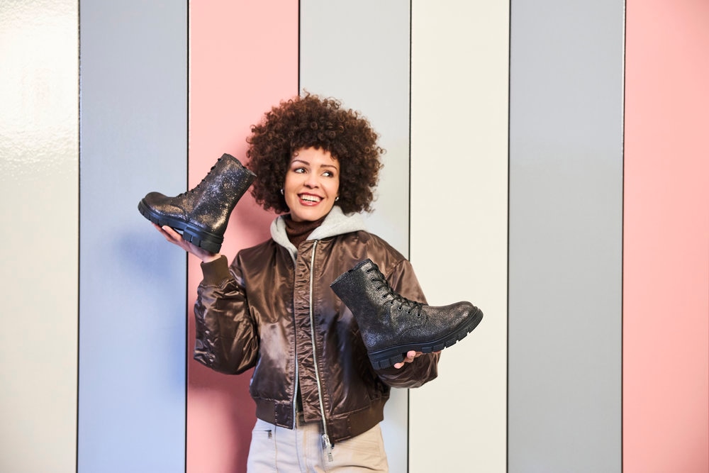 Rieker Schnürboots  , Stiefelette, Blockabsatz, mit zusätzlichem Innenreißverschluss