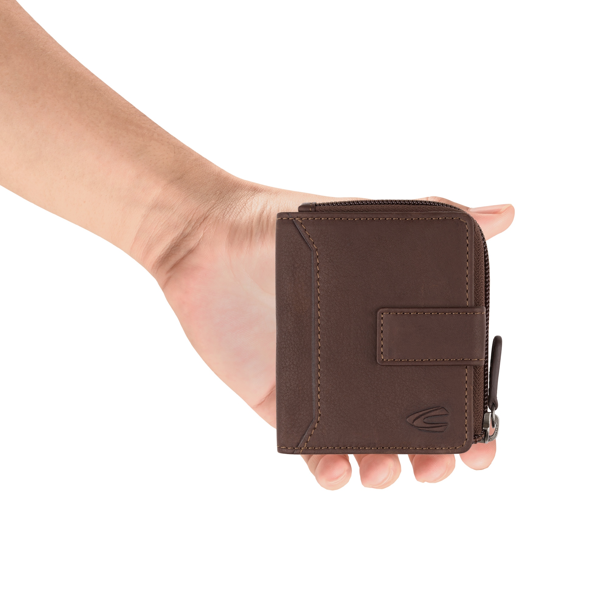 camel active Geldbörse »Ocean« aus wasserweisendem Echtleder, vielen Verstauoptionen und RFID-Schutz