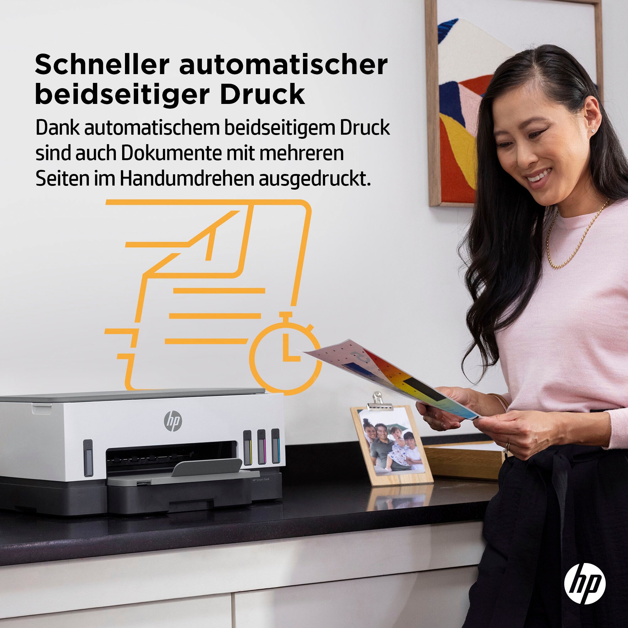HP Multifunktionsdrucker Instant Garantie »Smart | 7005«, 3 UNIVERSAL Jahre Ink XXL Tank HP+ ➥ kompatibel