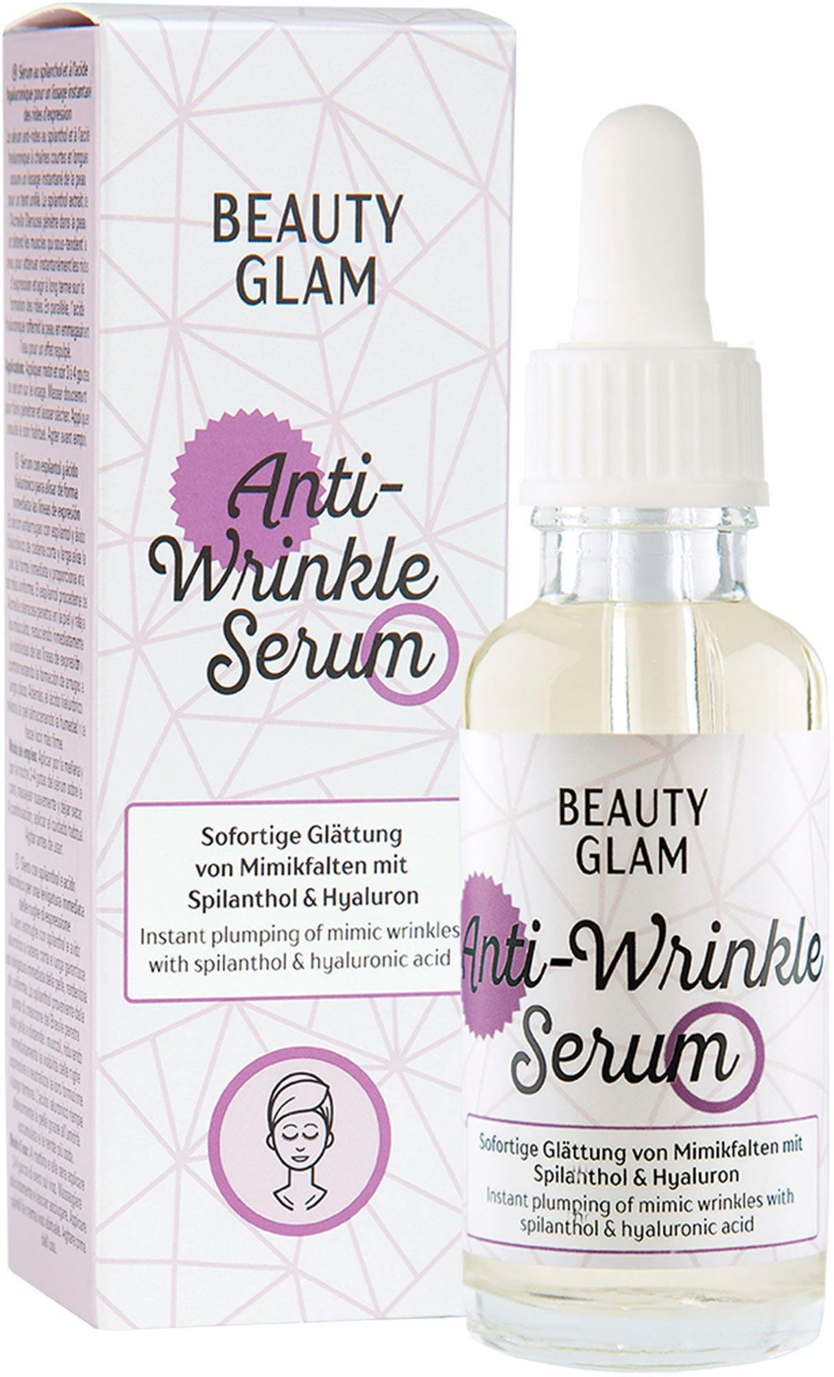 BEAUTY GLAM Anti-Falten-Serum »Beauty Glam Anti Wrinkle Serum«