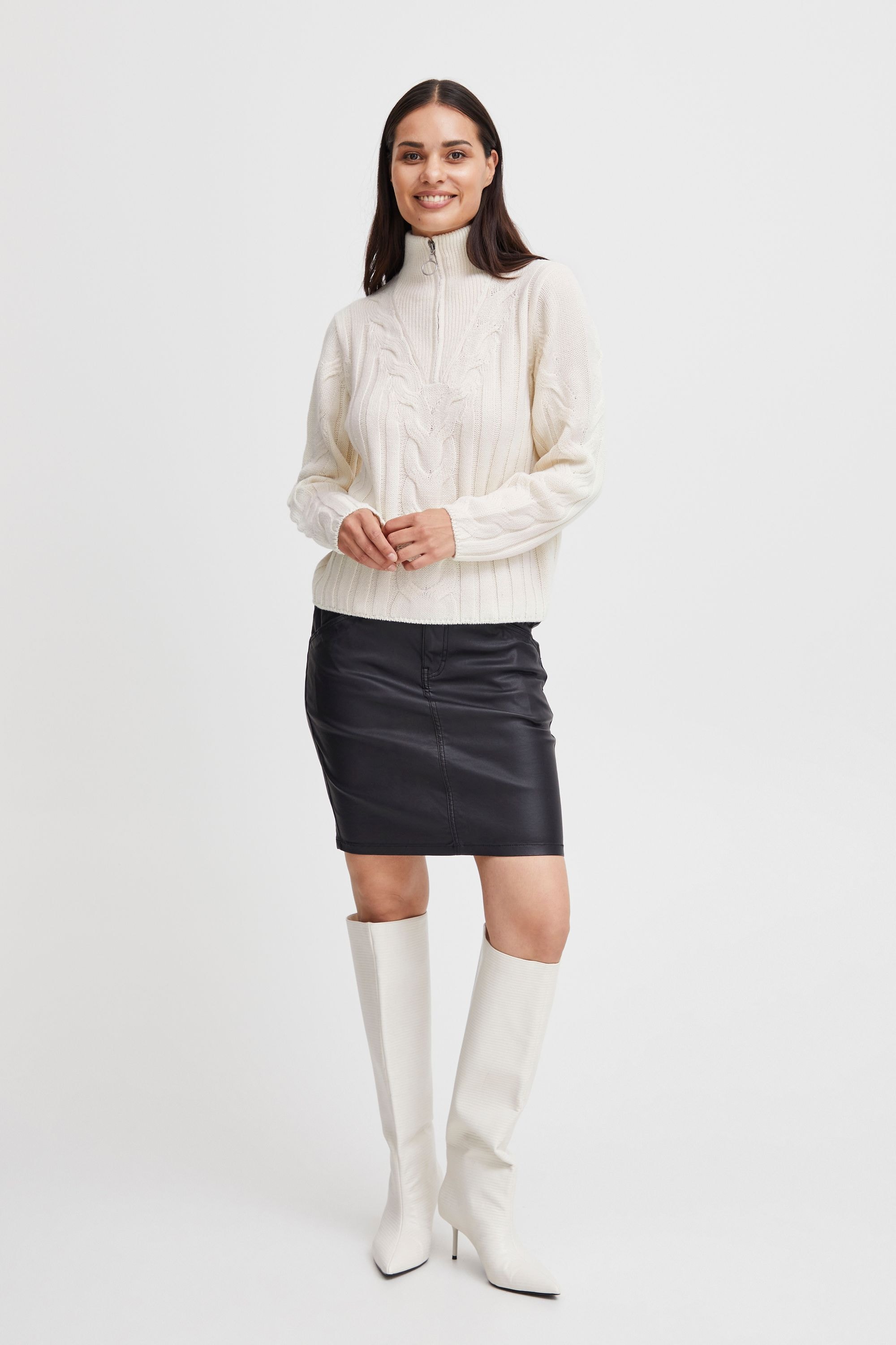 b.young Strickjacke »Troyer BYOtinka«