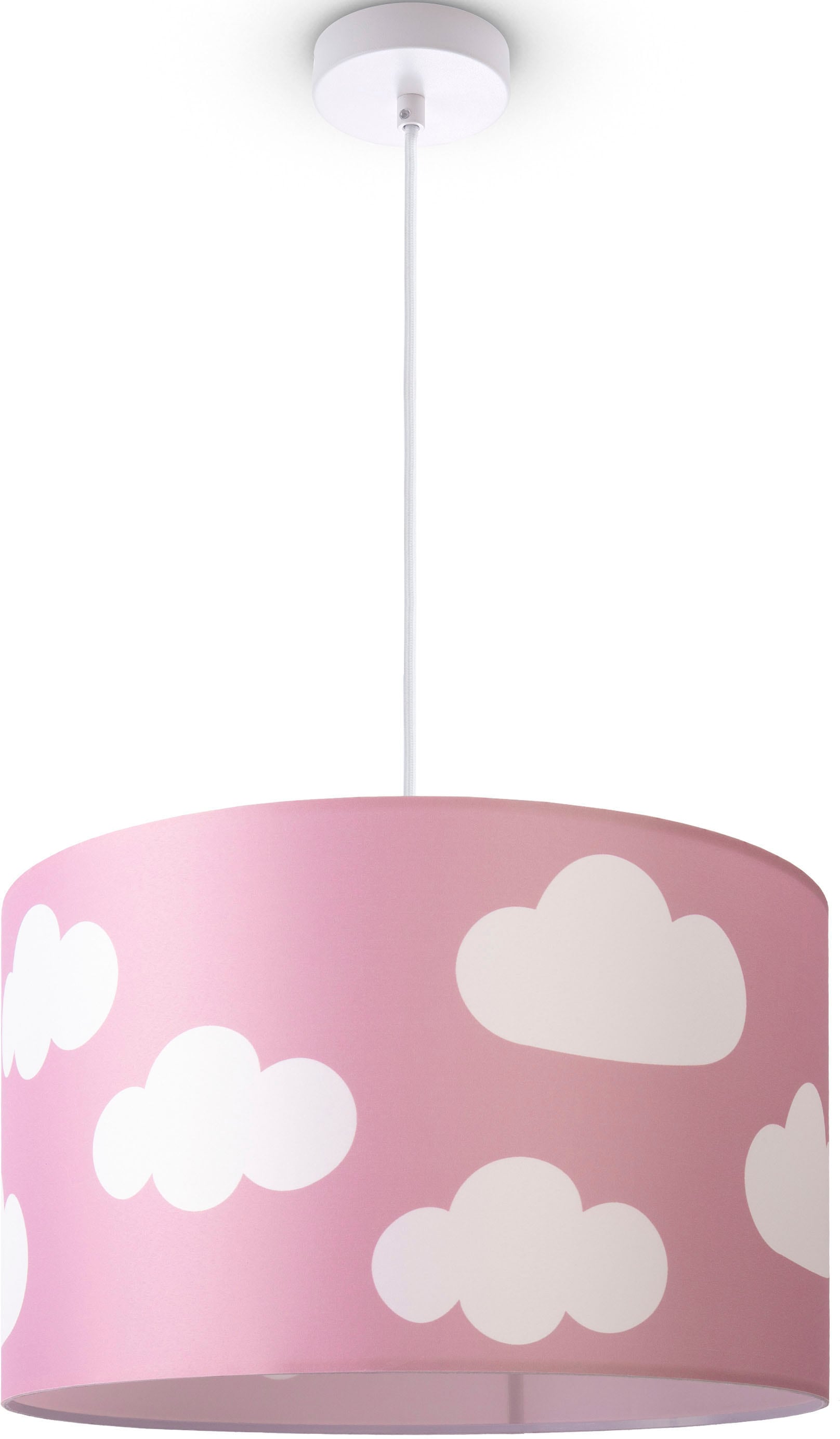 Paco Home Pendelleuchte Wolken Pendellampe mit Himmel Kinderzimmer E27 online Lampenschirm Cosmo«, Jahren Rund Stoff »Hugo 3 Garantie kaufen | XXL