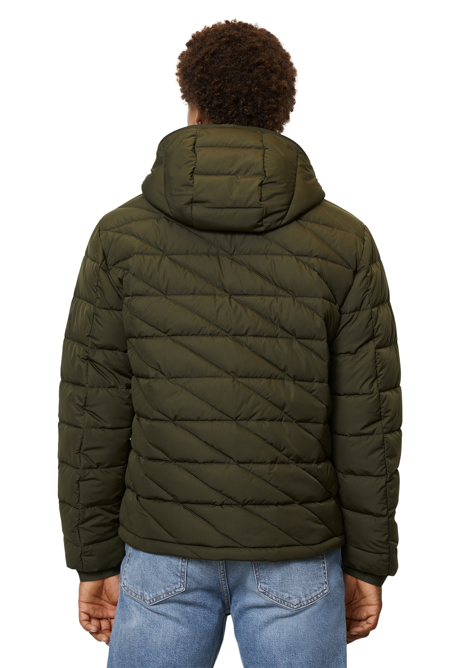 Marc O'Polo DENIM Steppjacke, mit Kapuze