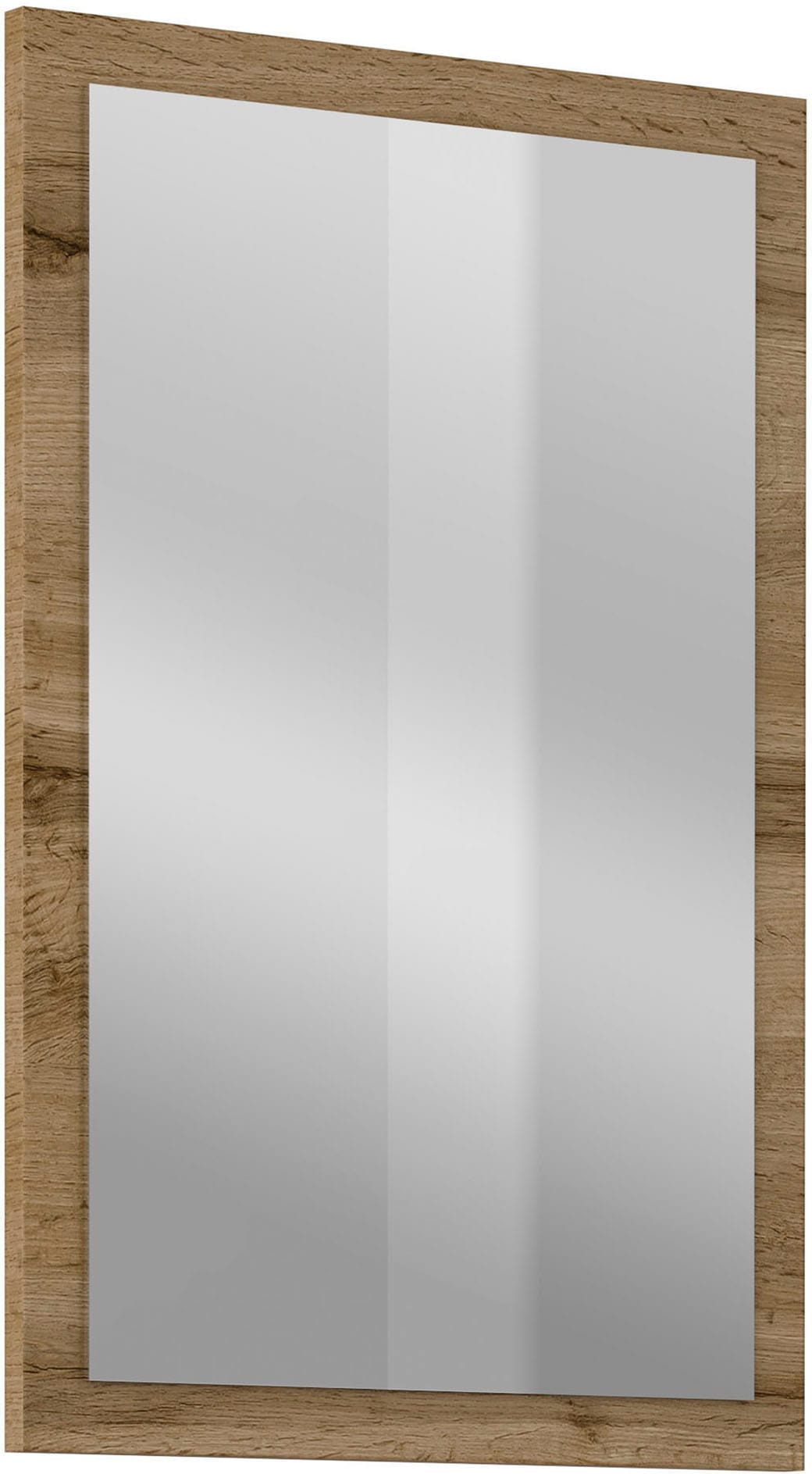 INOSIGN Garderobenspiegel »Cross,Breite 40-60 cm moderner Flurspiegel hochkant oder quer hängend«, Wandspiegel mit Rahmenoptik