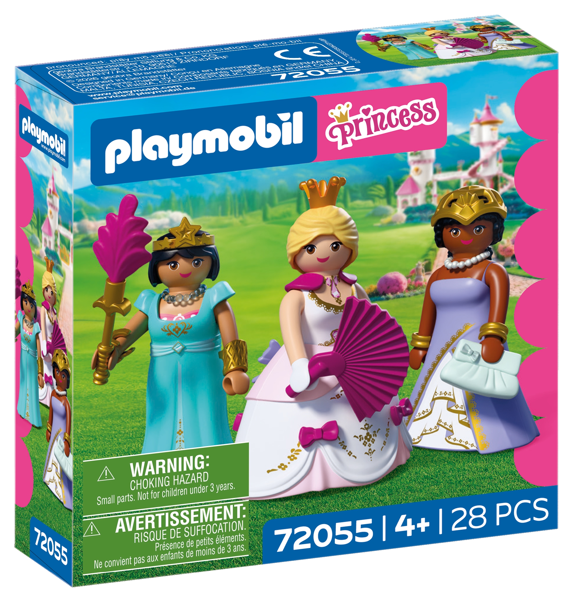 Playmobil® Konstruktions-Spielset »Drei Prinzessinnen (72055), Princess« Made in Europe