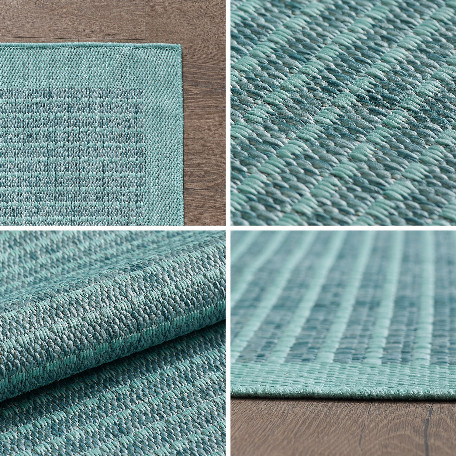 Ayyildiz Teppiche Outdoorteppich »GIZA 1410«, rechteckig, 3 mm Höhe, Läufer, In- und Outdoor, Wetterfest, Wasserabweisend, robust