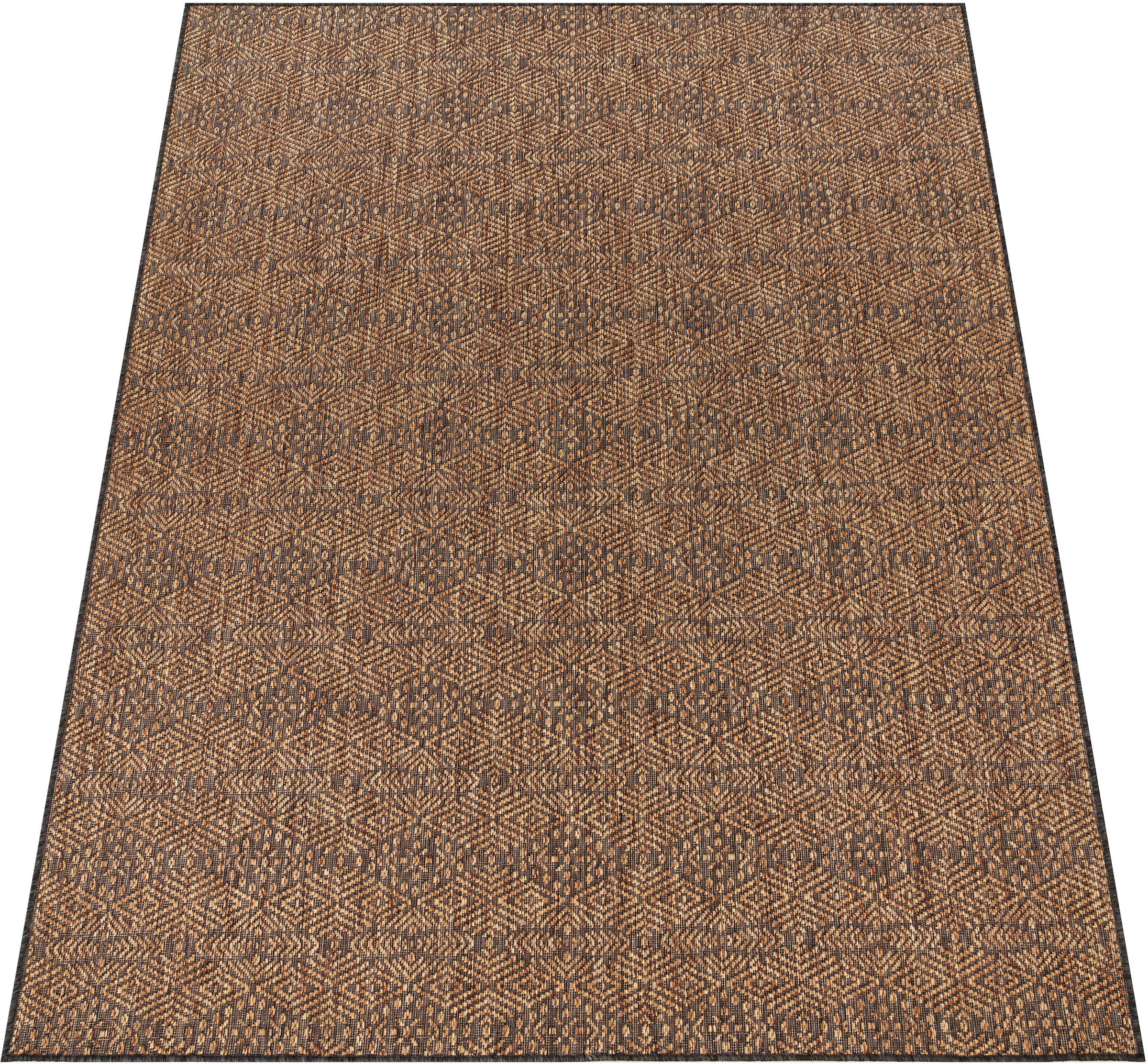 Paco Home Teppich »Illusion In- geeignet | und 329«, Flachgewebe, UNIVERSAL modernes bestellen rechteckig, Design, Rauten Outdoor