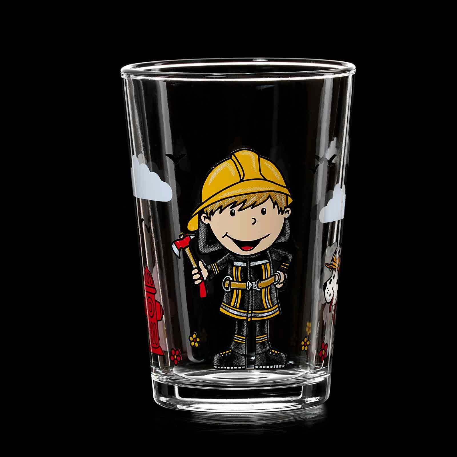 Ritzenhoff & Breker Kinderbecher »Kindergläser Feuerwehrmann Bernie 205 ml 24er Set bunt«