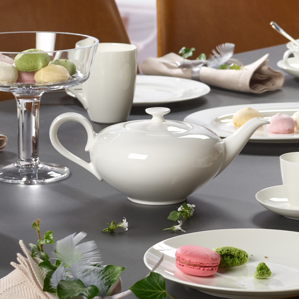 Villeroy & Boch Teekanne »Teekanne Anmut 1 l weiß«