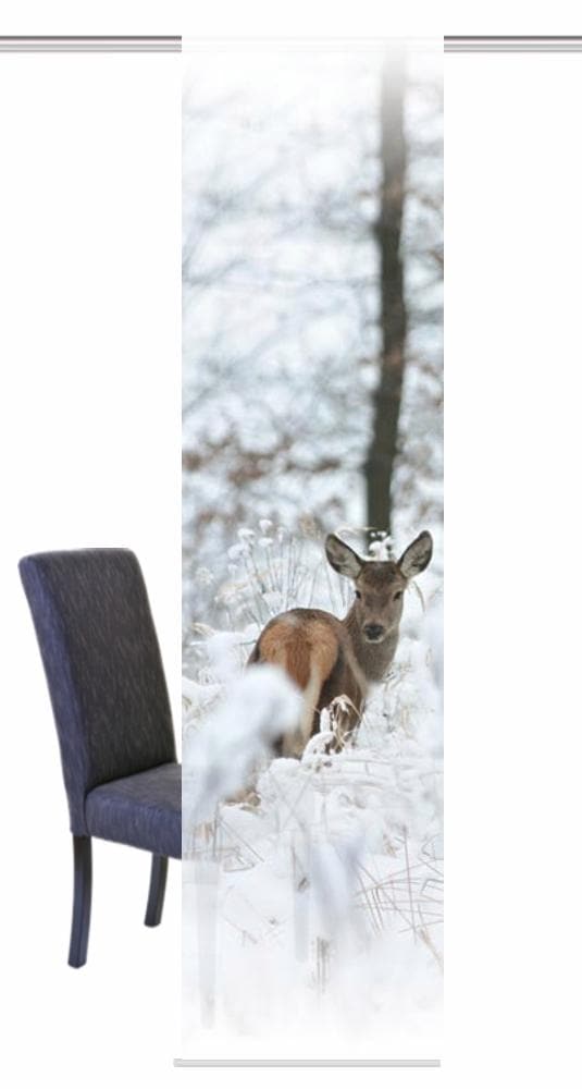 HOME WOHNIDEEN Schiebegardine »DEER«, (1 St.), HxB: 245x60, inkl. Befestigungszubehör