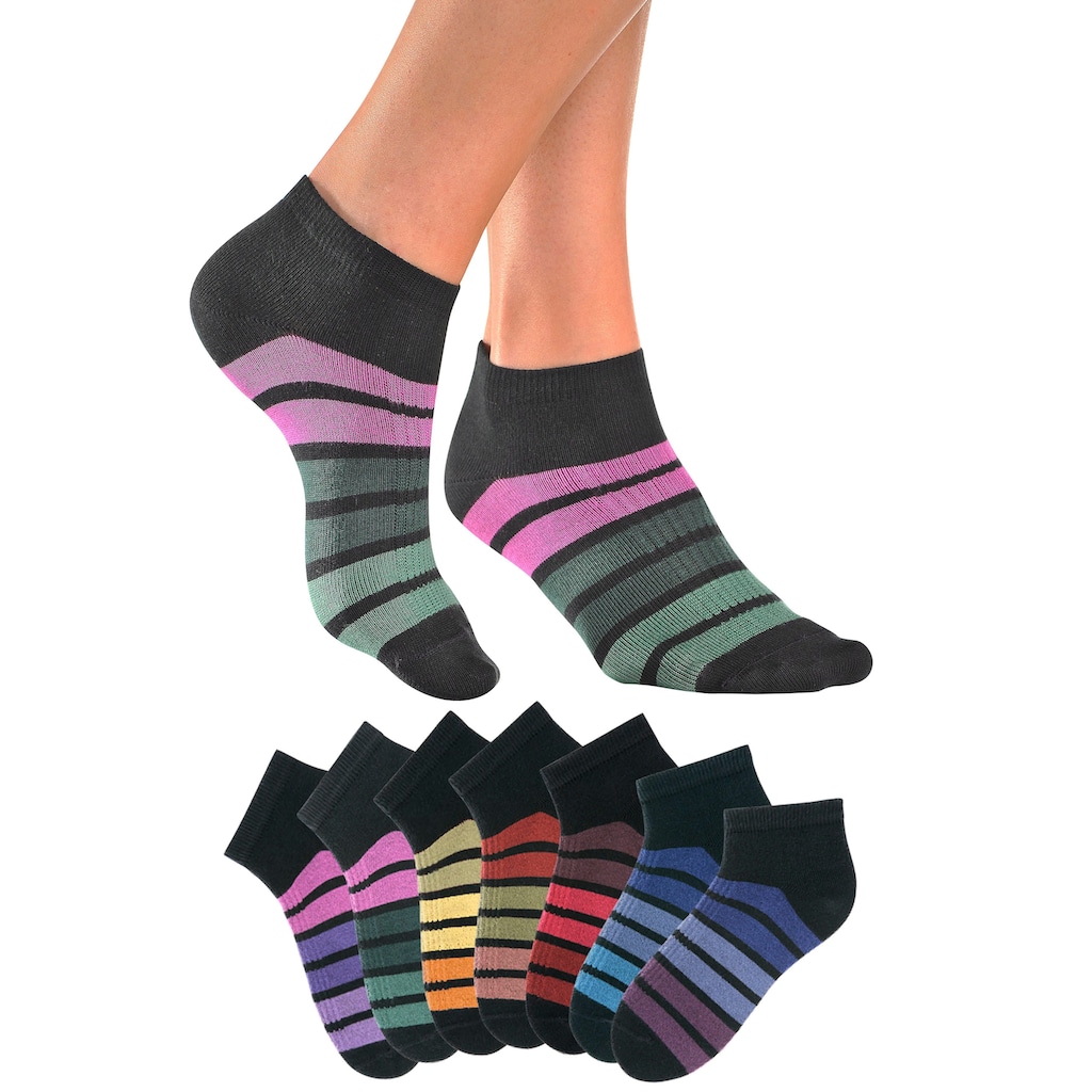 H.I.S Sneakersocken, (Set, 7 Paar)