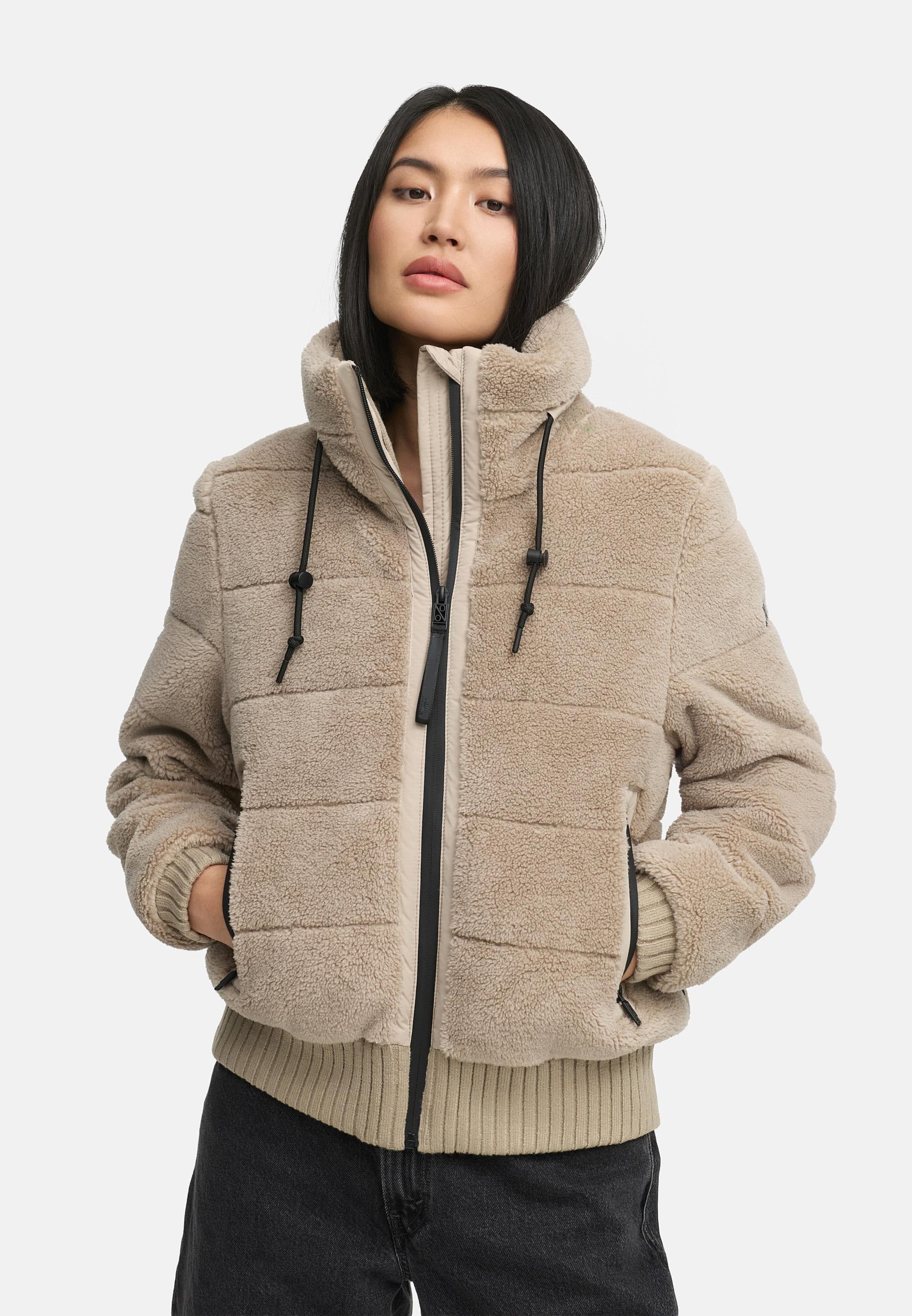 Navahoo Plüschjacke »Plüschjacke Schneepuder 14«