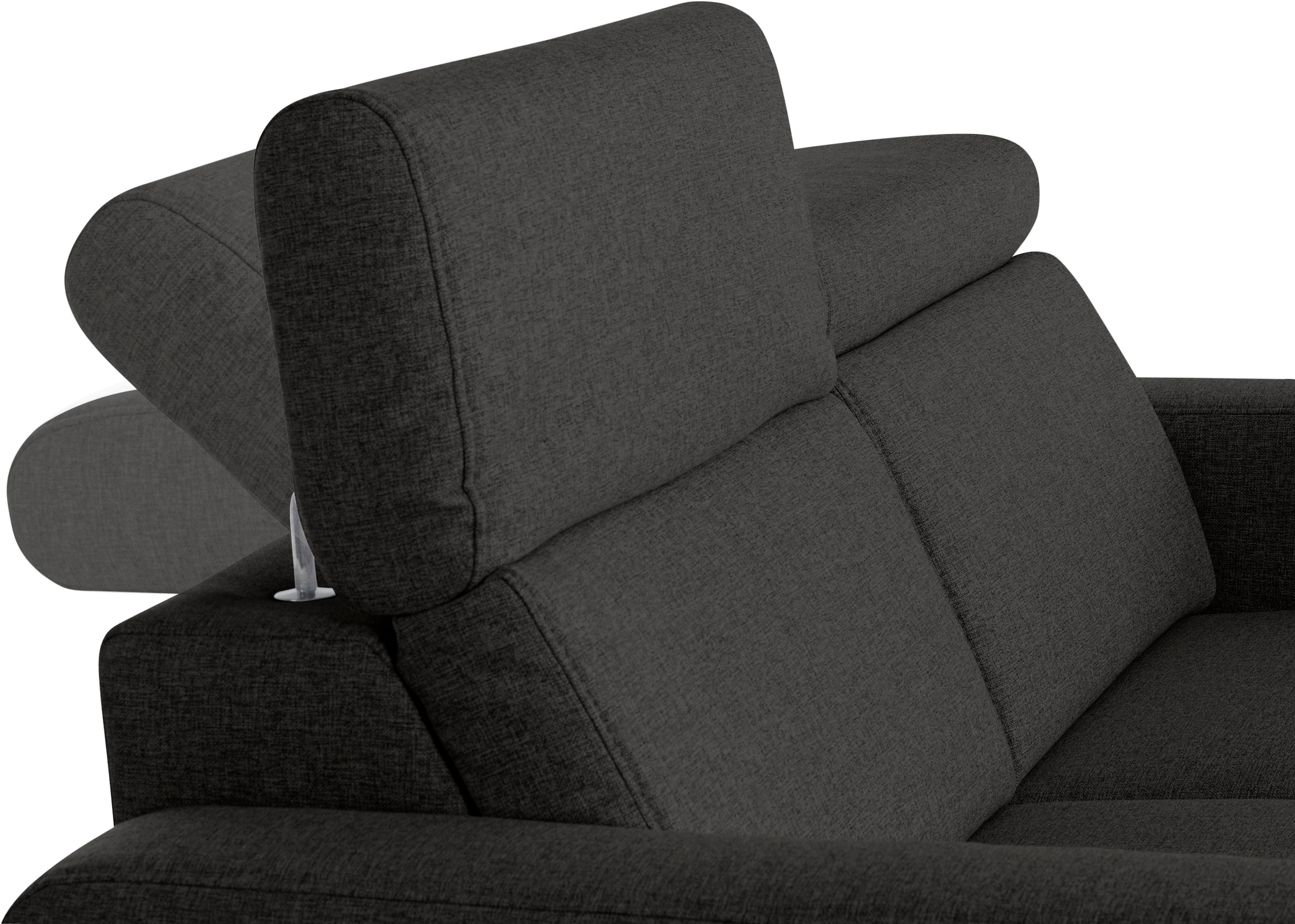 sit&more 2-Sitzer »Bologna« inklusive Kopfteilverstellung und Federkern