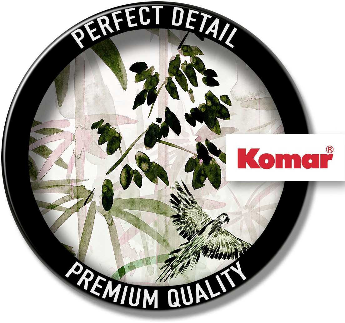 Komar Bild »Bamboo Forest«, Natur, (1 St.), Wandbild zur Dekoration - ohne Rahmen
