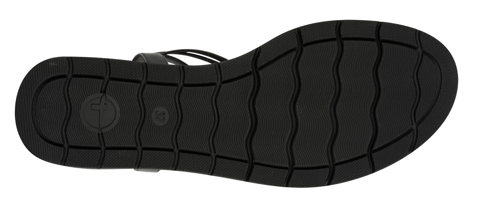 Tamaris Keilsandalette  , Riemchensandale, Sommerschuh mit Flechtriemchen