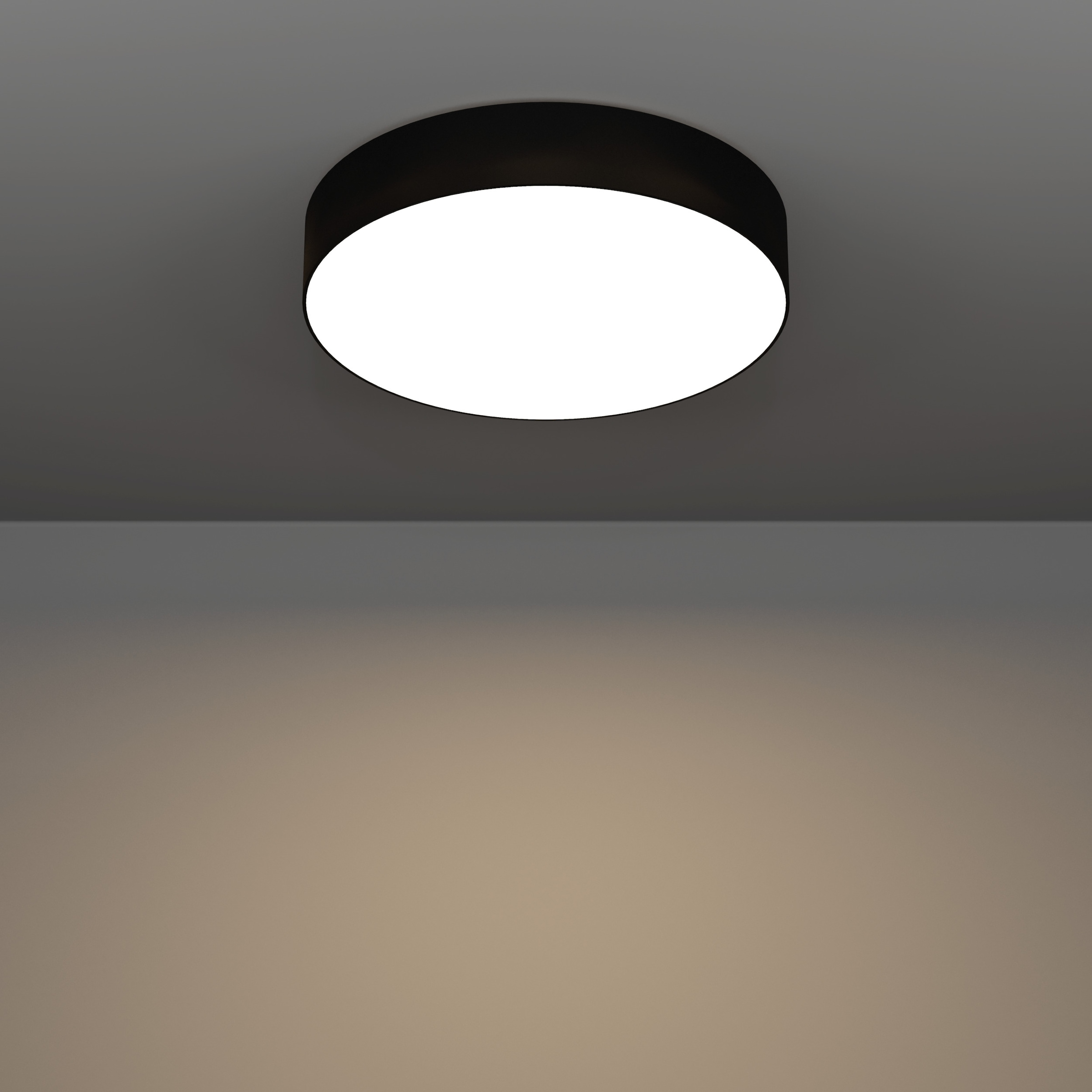 EGLO LED Deckenleuchte »GALLIZZI-Z Deckenlampe - Kunststoff - LED - 15W - IP20« LED-Modul 1 Stk. Kaltweiß | Neutralweiß | RGB | Warmweiß Wohzimmerlampe, Esszimmerlampe, Flur, Schlafzimmer, H7 x Ø39 cm