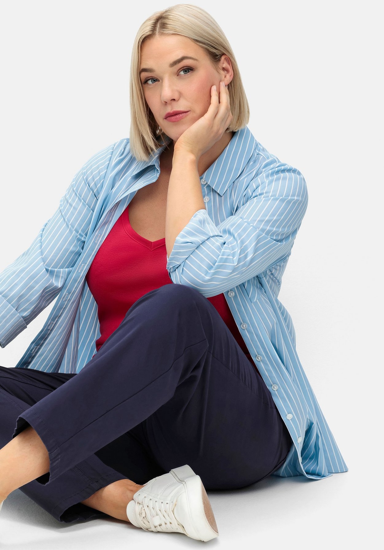 Sheego Stretch-Hose »Gerade Hose im Curvy-Schnitt MANUELA«