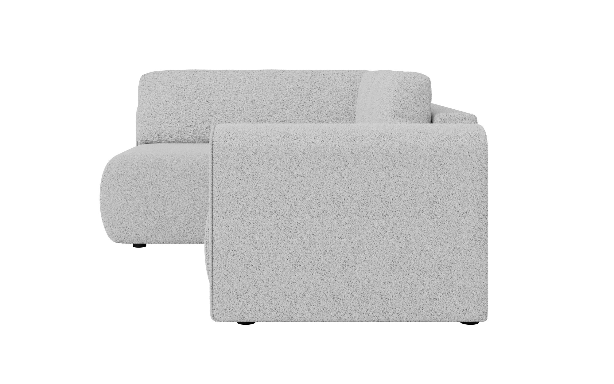 INOSIGN Ecksofa »Zacharia wahlweise Schlafsofa mit Bettkasten, B/T/H 250/166/86 cm«, L-Form mit Wellenunterfederung, Ottomane rechts oder links bestellbar