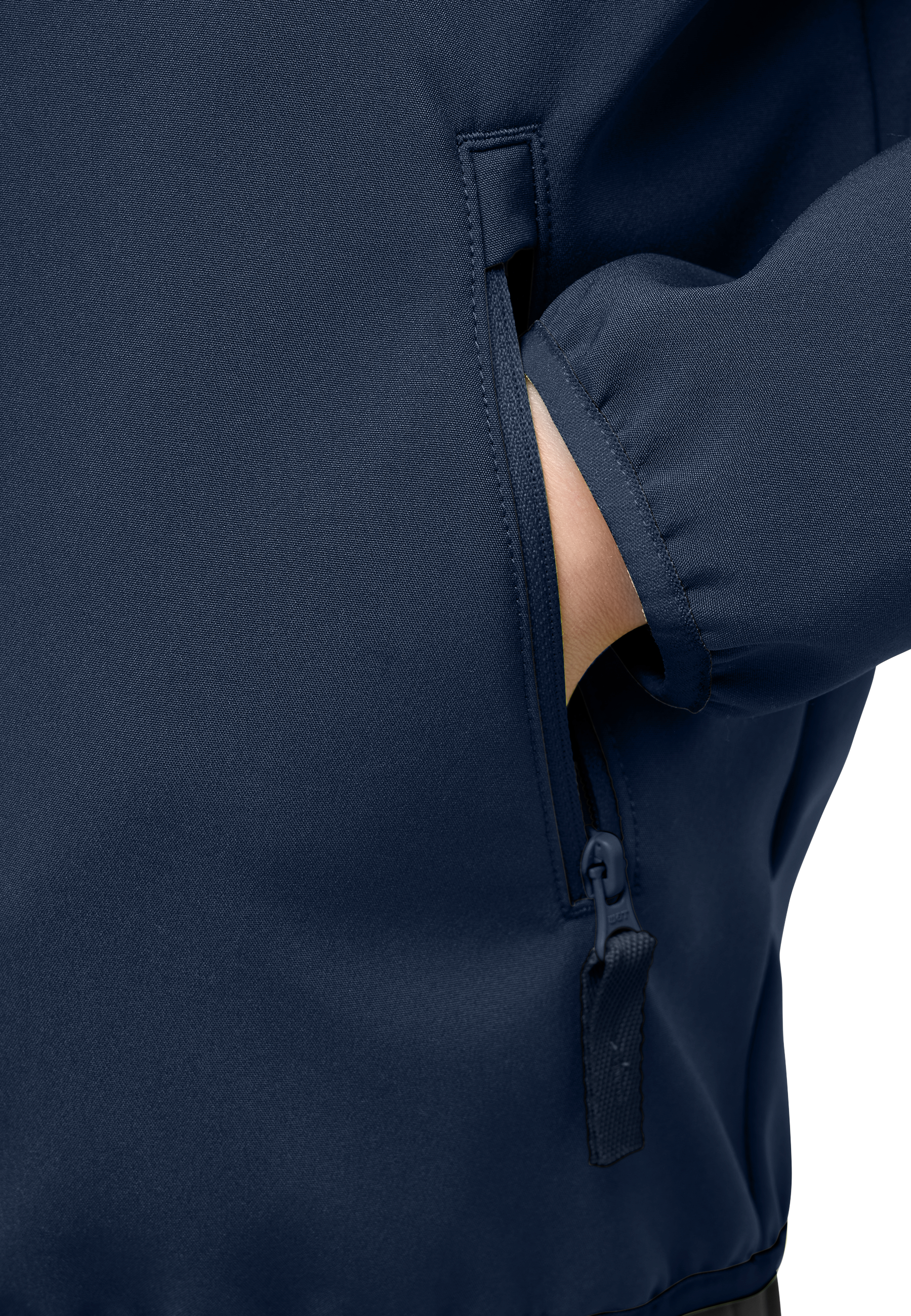 Jack Wolfskin Softshelljacke »FOURWINDS JACKET KIDS«, mit Kapuze