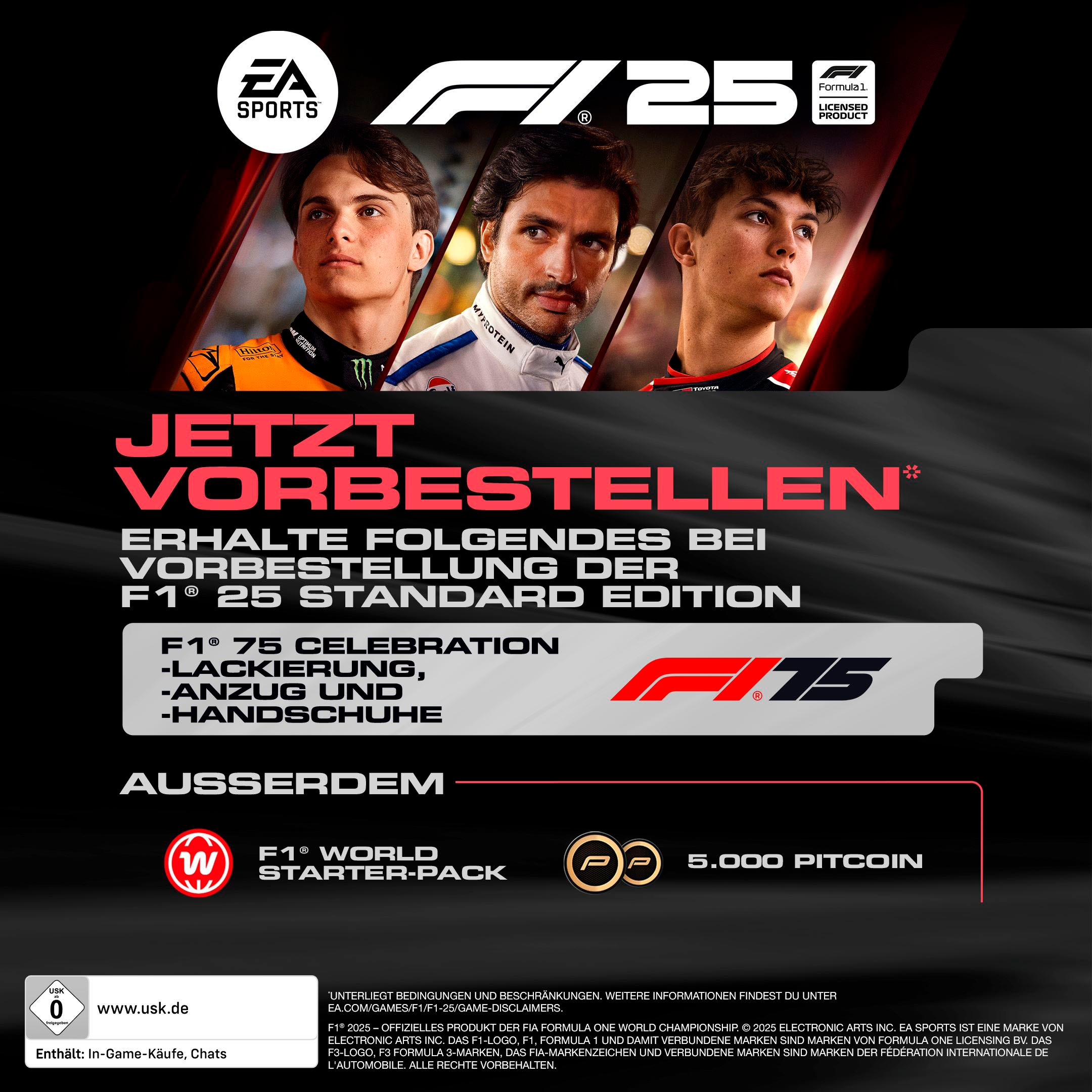 Electronic Arts Spielesoftware »EA Sports F1 25«, PlayStation 5