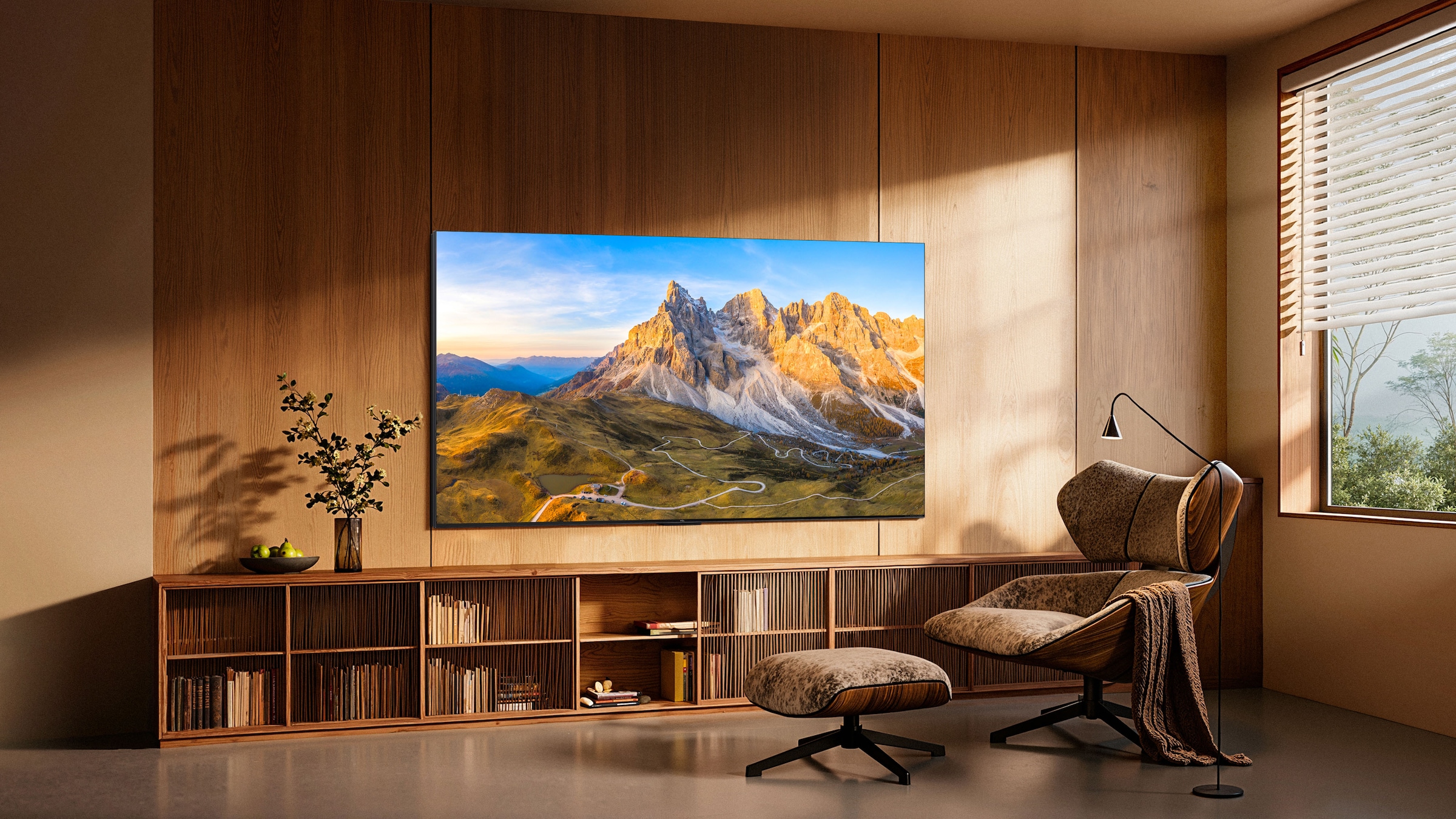 TCL Mini-LED-Fernseher »55C8LX1« 139 cm/55 ″ SQD-Mini LED, HDR 6000 Nits, 100%BT.2020, 144Hz, AiPQ Pro,Dolby Vision