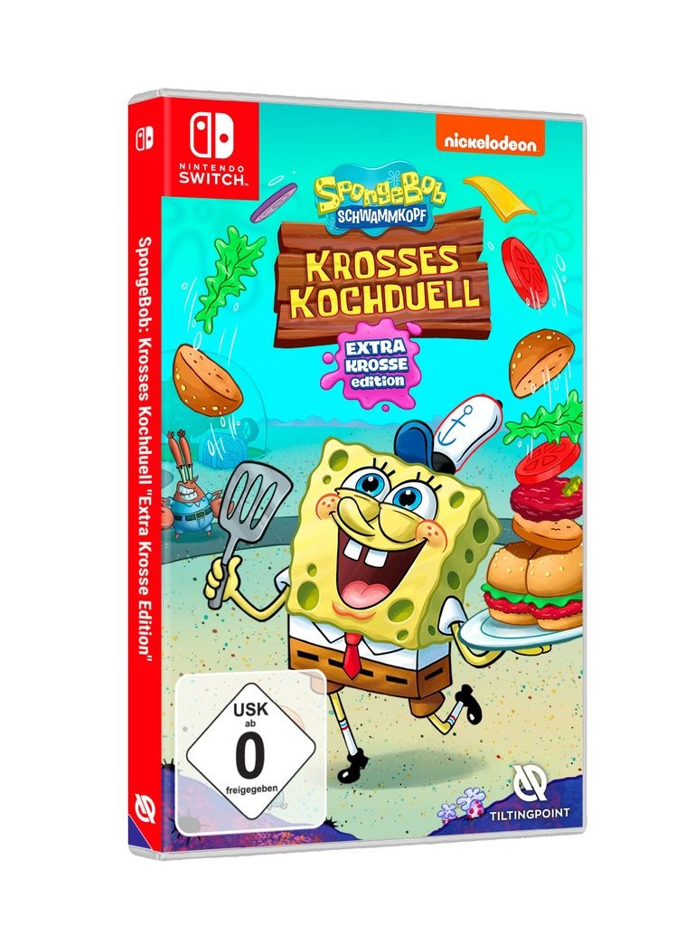 Nighthawk Spielesoftware »SpongeBob: Krosses Kochduell (Download Code in a Box)«, Nintendo Switch, Downloadcode in Box