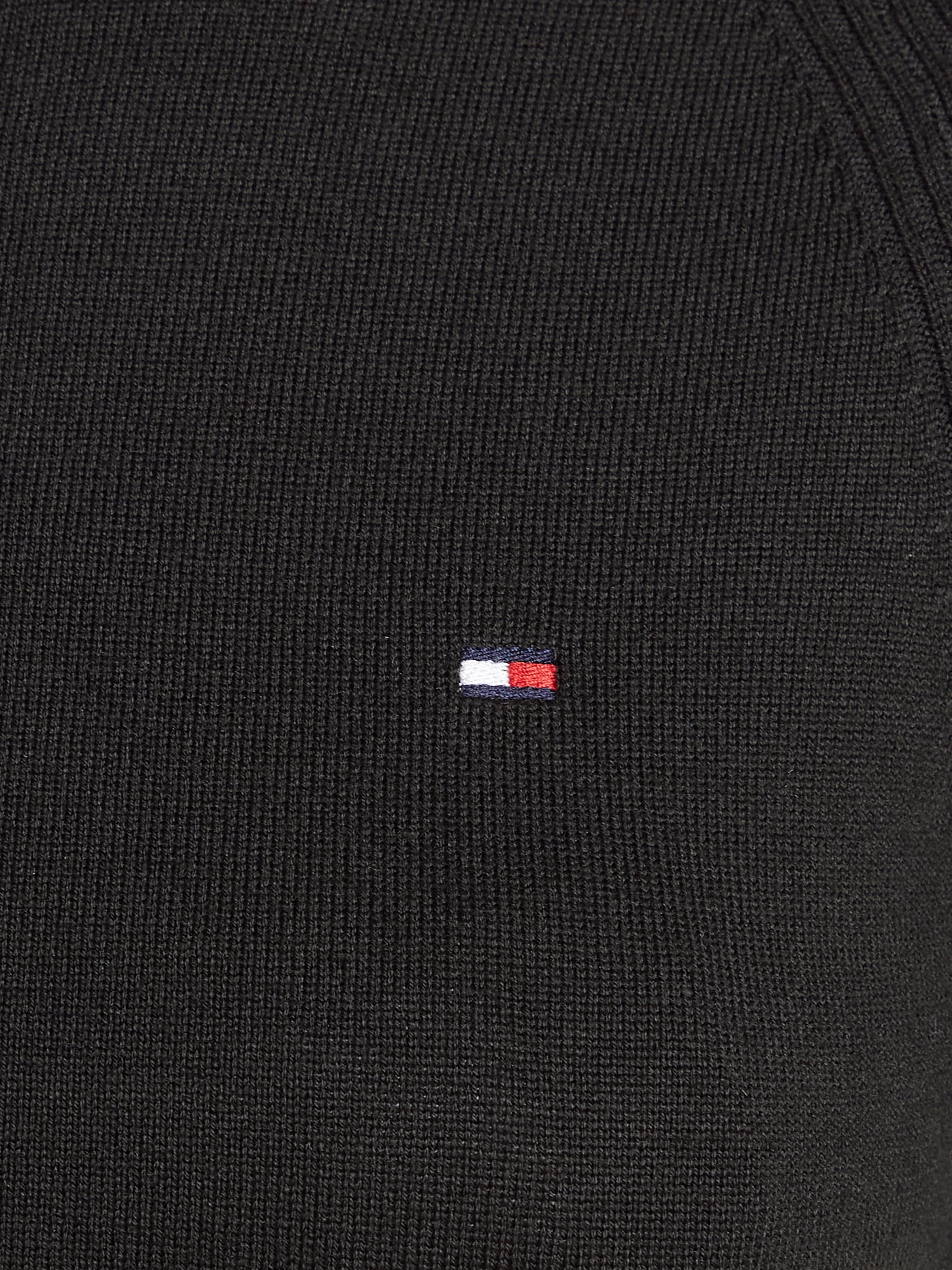 Tommy Hilfiger Jerseykleid »CO JERSEY STITCH F&F DRESS«, mit Logostickerei auf der Brust