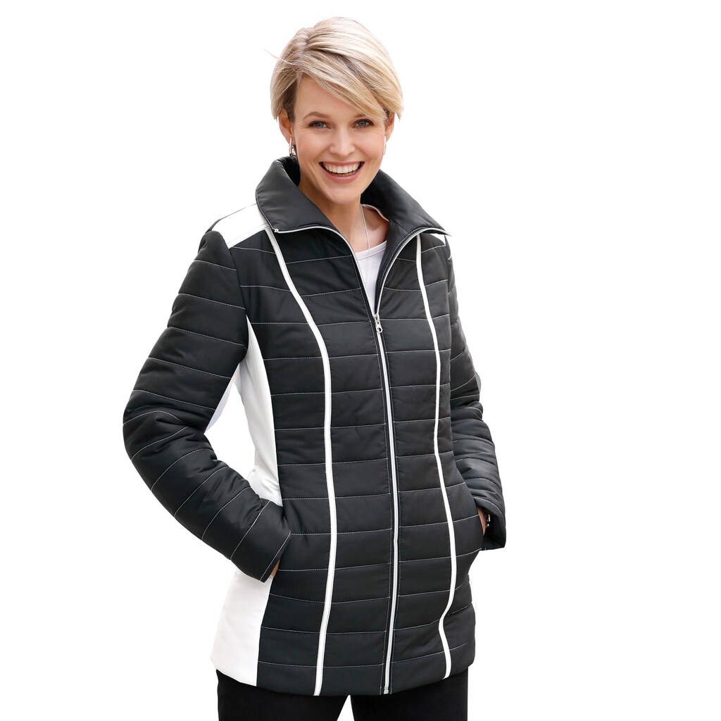 Classic Basics Steppjacke, ohne Kapuze